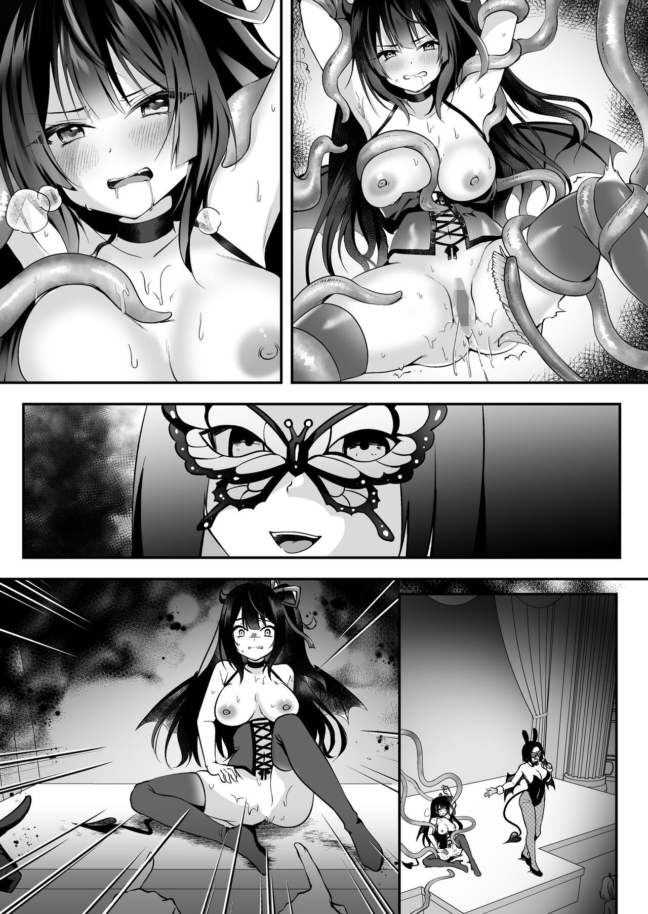 [Seika Kairaku Shoten (Eltoria, Rurimaru)]Mesu Gaki Sakyubasu no Wakara se Tyoukyou Kurabu～Kuri ze me × Nyoudou ze me × Zako Manko ka～ | Succubus Discipline Club ~Clit & Urethra Teasing x Weak Pussy-fication~[English] [Strike Noire] Page 48