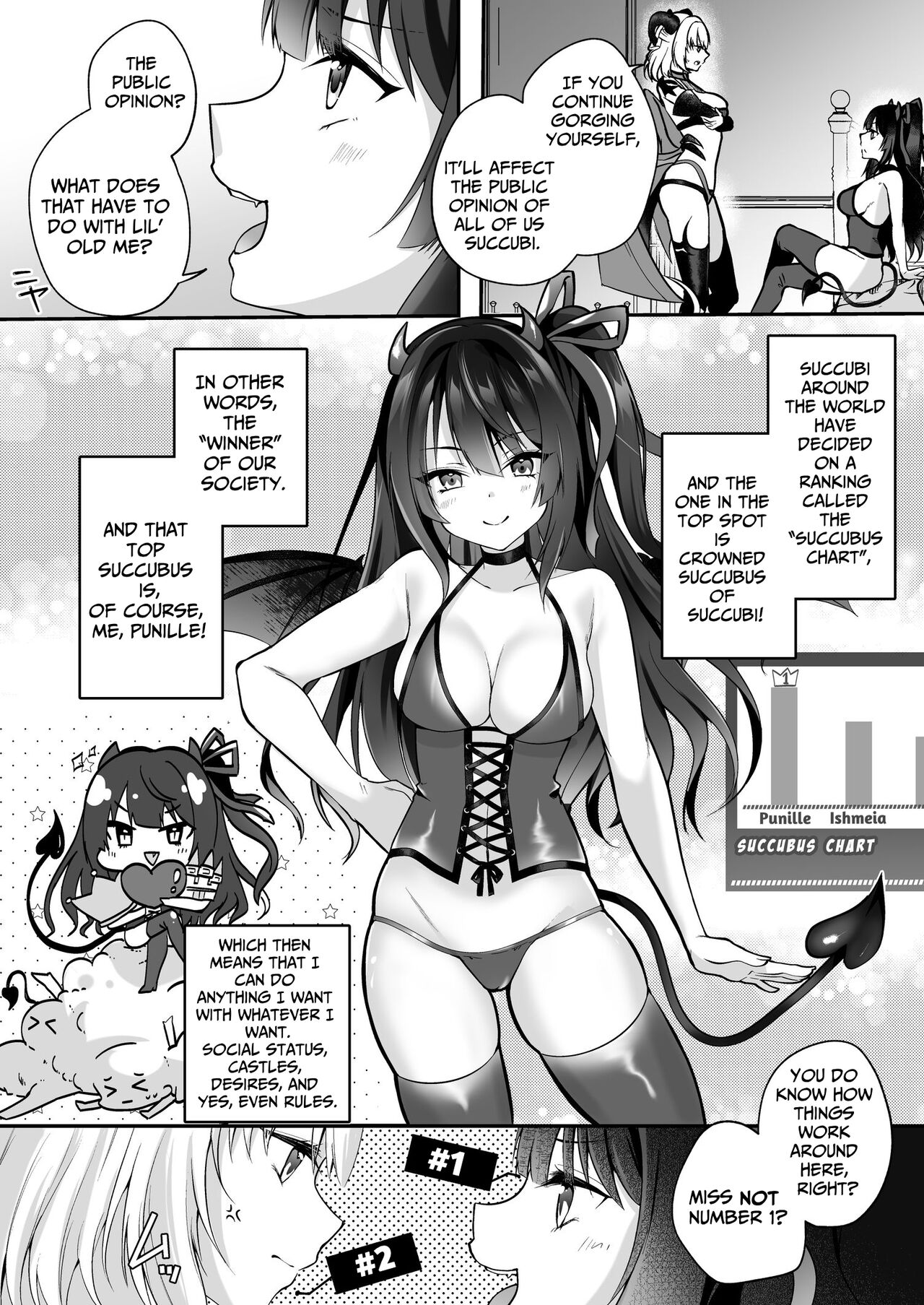 [Seika Kairaku Shoten (Eltoria, Rurimaru)]Mesu Gaki Sakyubasu no Wakara se Tyoukyou Kurabu～Kuri ze me × Nyoudou ze me × Zako Manko ka～ | Succubus Discipline Club ~Clit & Urethra Teasing x Weak Pussy-fication~[English] [Strike Noire] Page 5