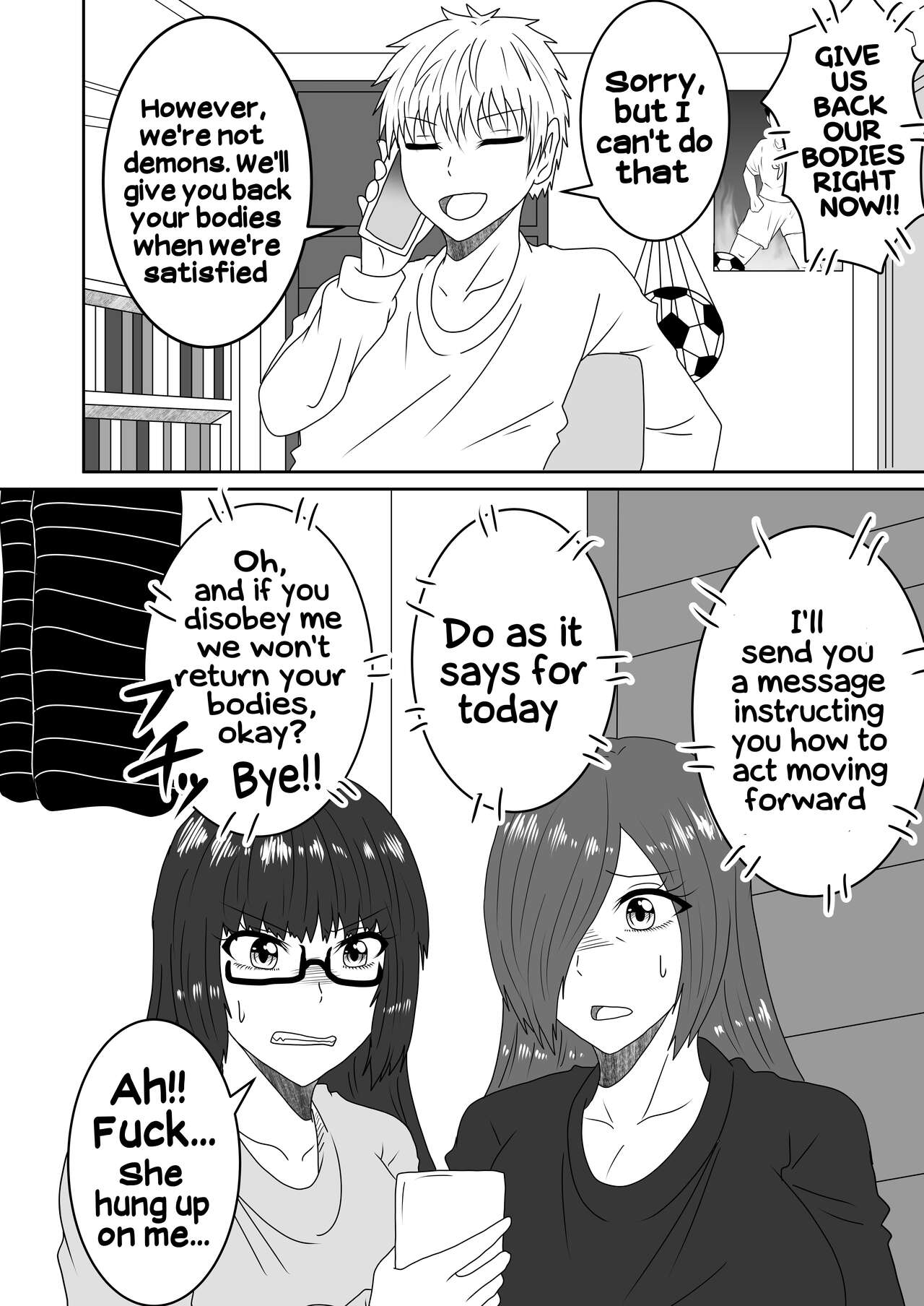 [Shirogane Campus (Ginmedaru)]Kanawanakatta Ryouomoi | Unfulfilled mutual love[English] [Hikari no kaze] [Digital] Page 19