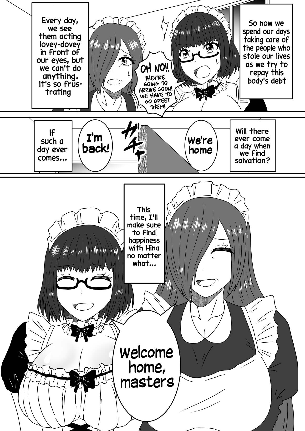 [Shirogane Campus (Ginmedaru)]Kanawanakatta Ryouomoi | Unfulfilled mutual love[English] [Hikari no kaze] [Digital] Page 43