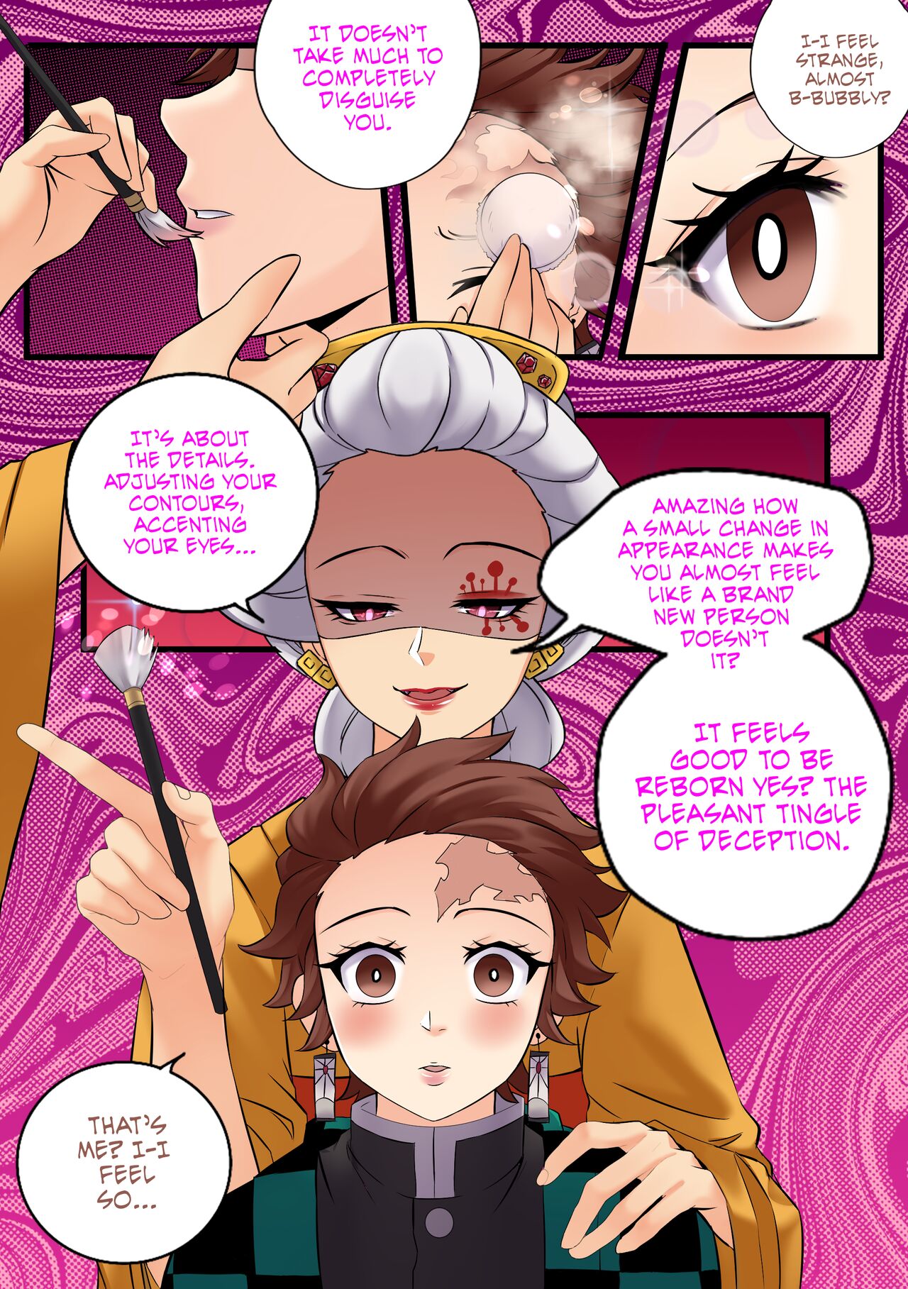 [MayiTGu & MeowWithMe]Demon Slayer | Kimetsu No Yaiba: Red Light District Page 39
