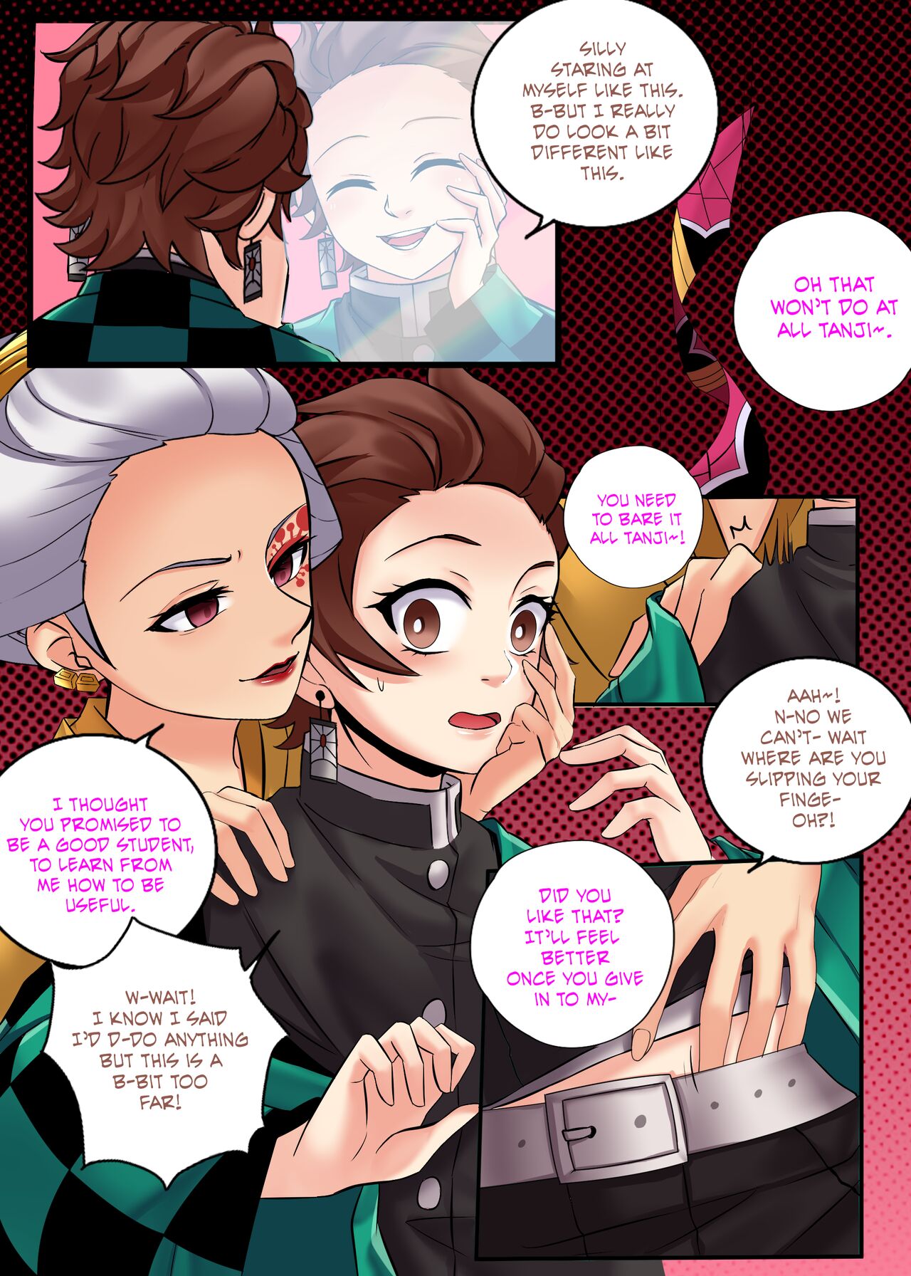 [MayiTGu & MeowWithMe]Demon Slayer | Kimetsu No Yaiba: Red Light District Page 40