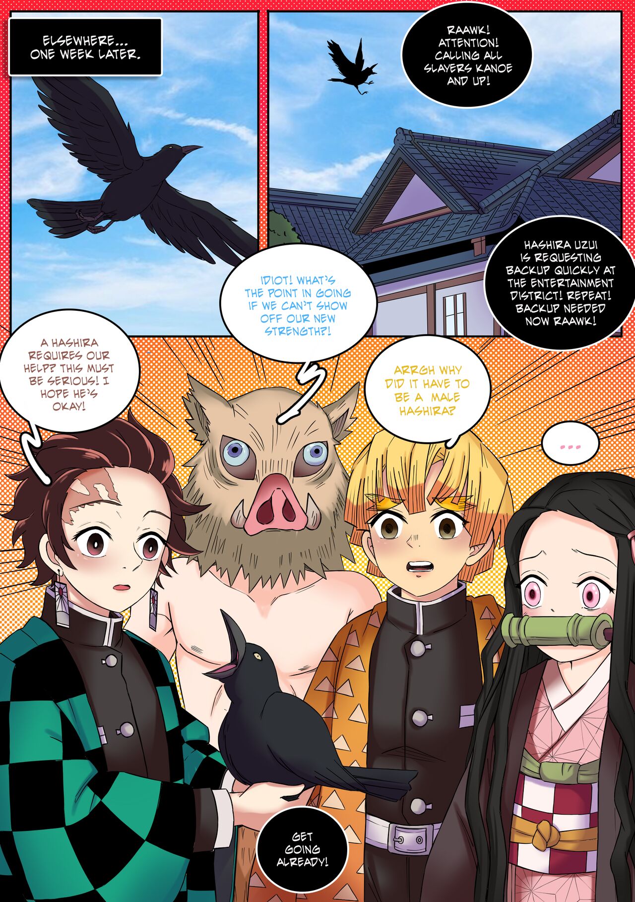 [MayiTGu & MeowWithMe]Demon Slayer | Kimetsu No Yaiba: Red Light District Page 8
