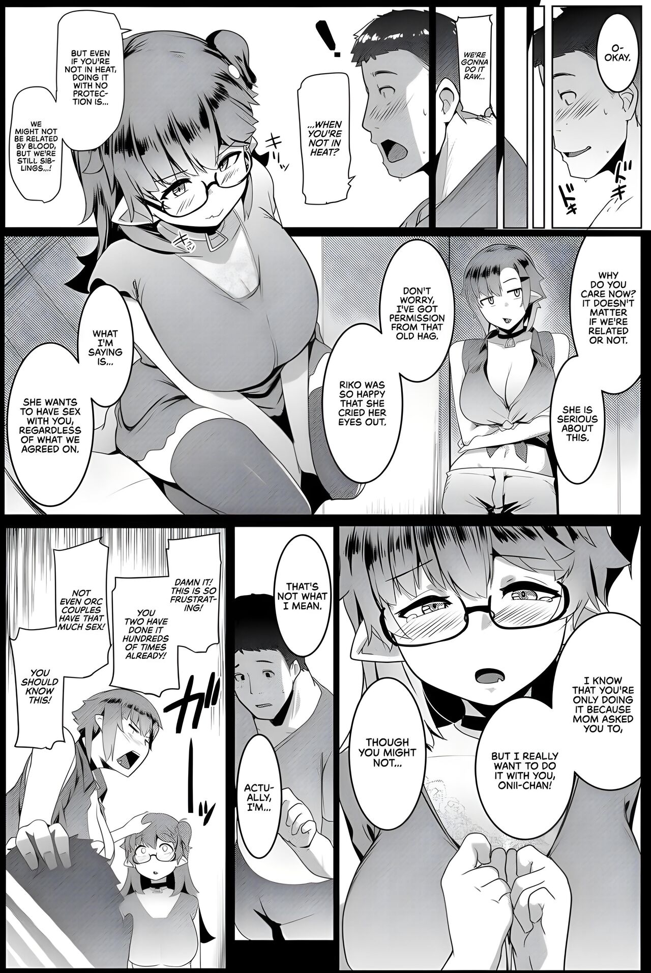 [Hitsuji Kikaku (Muneshiro)]My Little Sister & The Mother is a Female Orc H.Q. COLLECTION[English] [Digital] Page 115