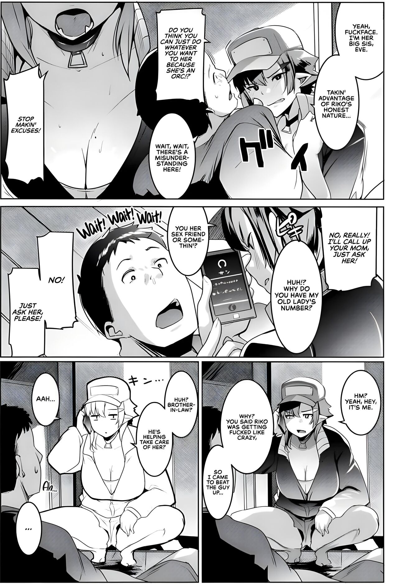 [Hitsuji Kikaku (Muneshiro)]My Little Sister & The Mother is a Female Orc H.Q. COLLECTION[English] [Digital] Page 38
