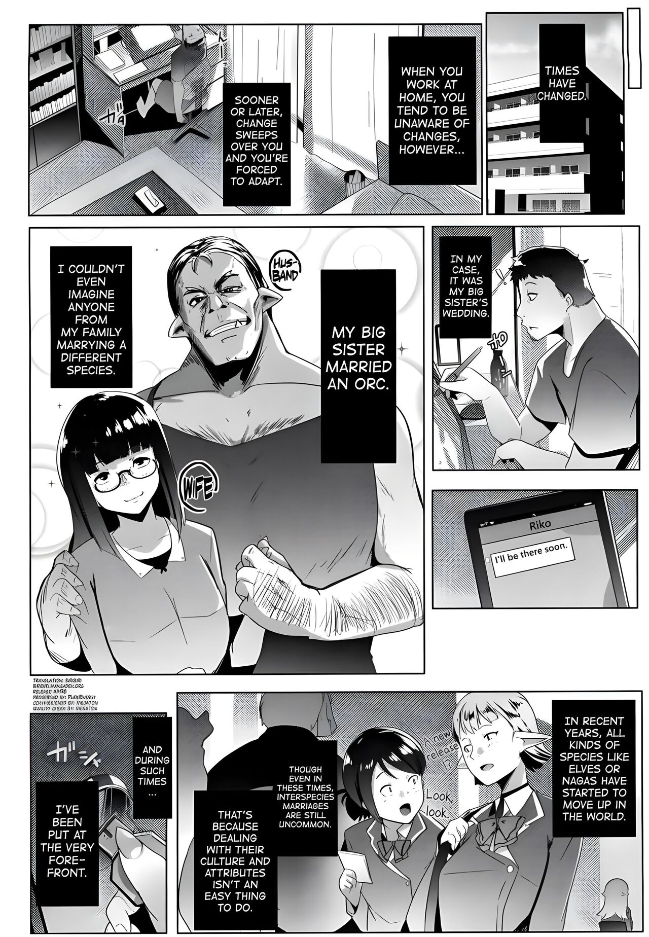 [Hitsuji Kikaku (Muneshiro)]My Little Sister & The Mother is a Female Orc H.Q. COLLECTION[English] [Digital] Page 8