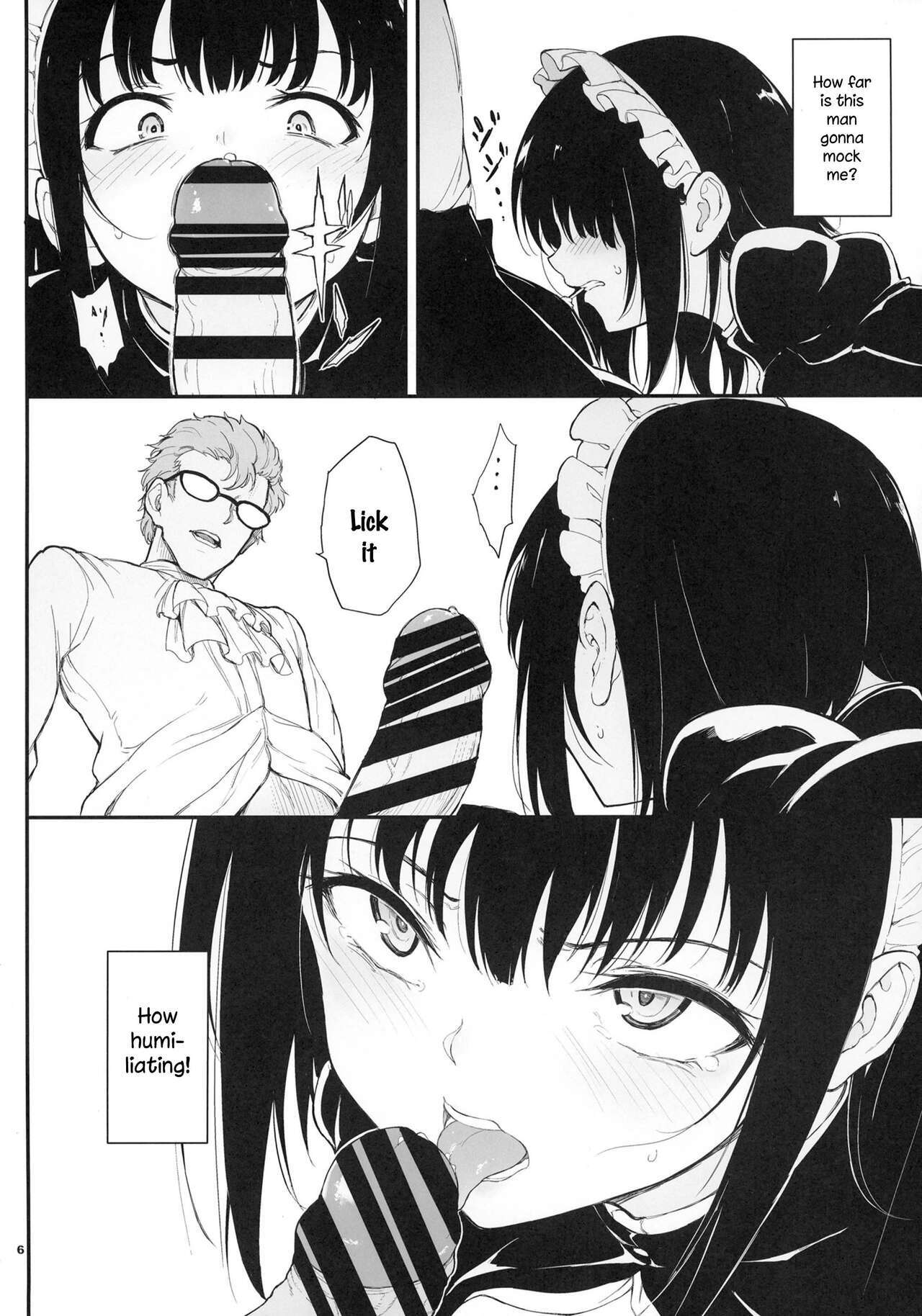 [Kyockcho]Maid Education: Fallen Aristocrat Rurikawa Tsubaki Chapter 2(English) Page 5