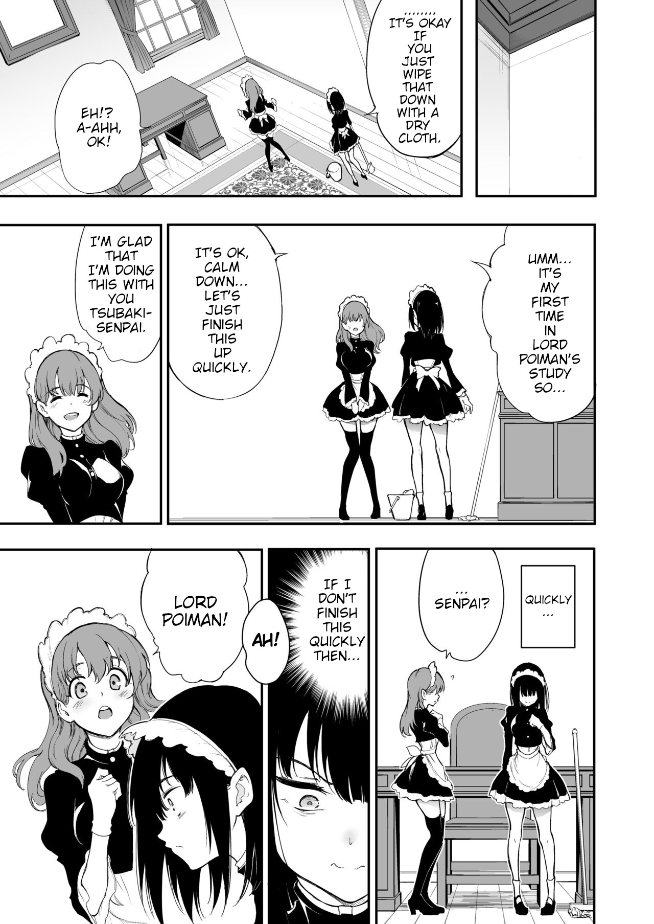 [Kyockcho]Maid Education: Fallen Aristocrat Rurikawa Tsubaki Chapter 3(English) Page 11