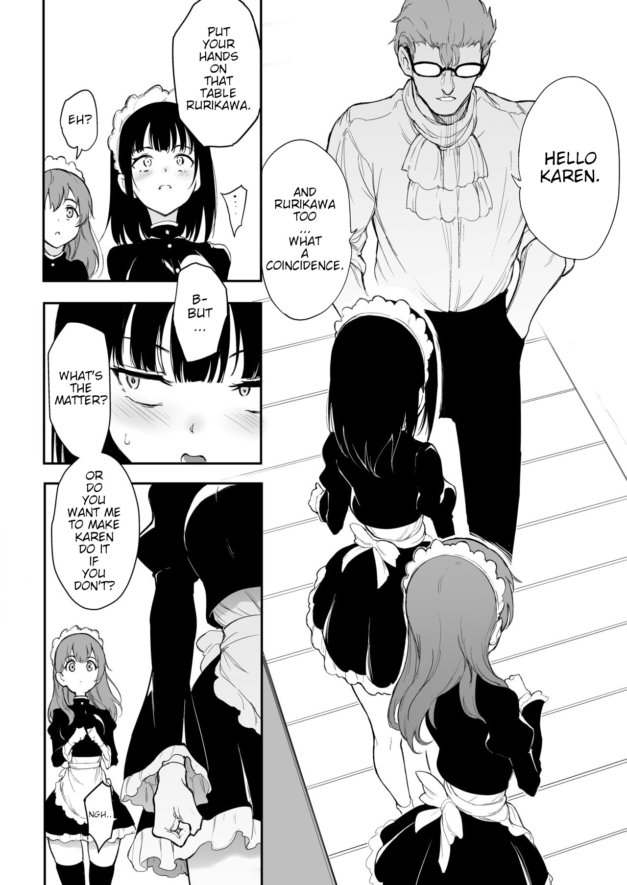 [Kyockcho]Maid Education: Fallen Aristocrat Rurikawa Tsubaki Chapter 3(English) Page 12