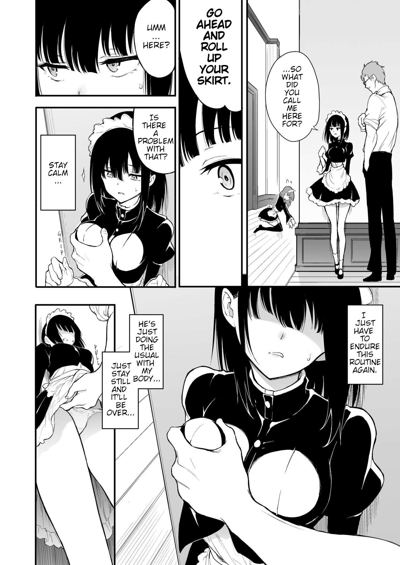 [Kyockcho]Maid Education: Fallen Aristocrat Rurikawa Tsubaki Chapter 3(English) Page 4