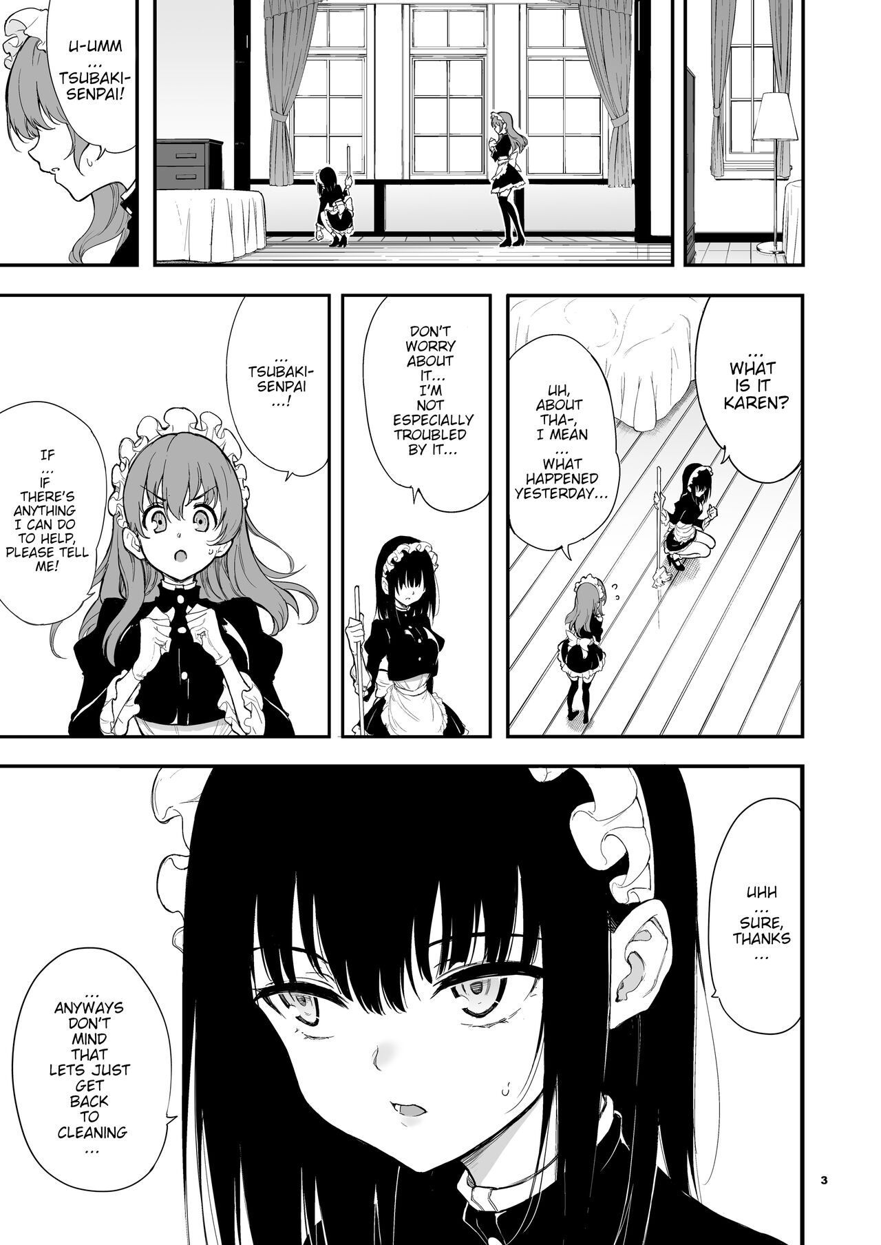 [Kyockcho]Maid Education: Fallen Aristocrat Rurikawa Tsubaki Chapter 4(English) Page 2