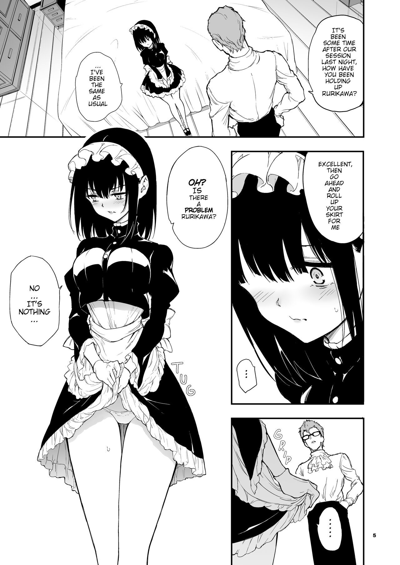 [Kyockcho]Maid Education: Fallen Aristocrat Rurikawa Tsubaki Chapter 4(English) Page 4
