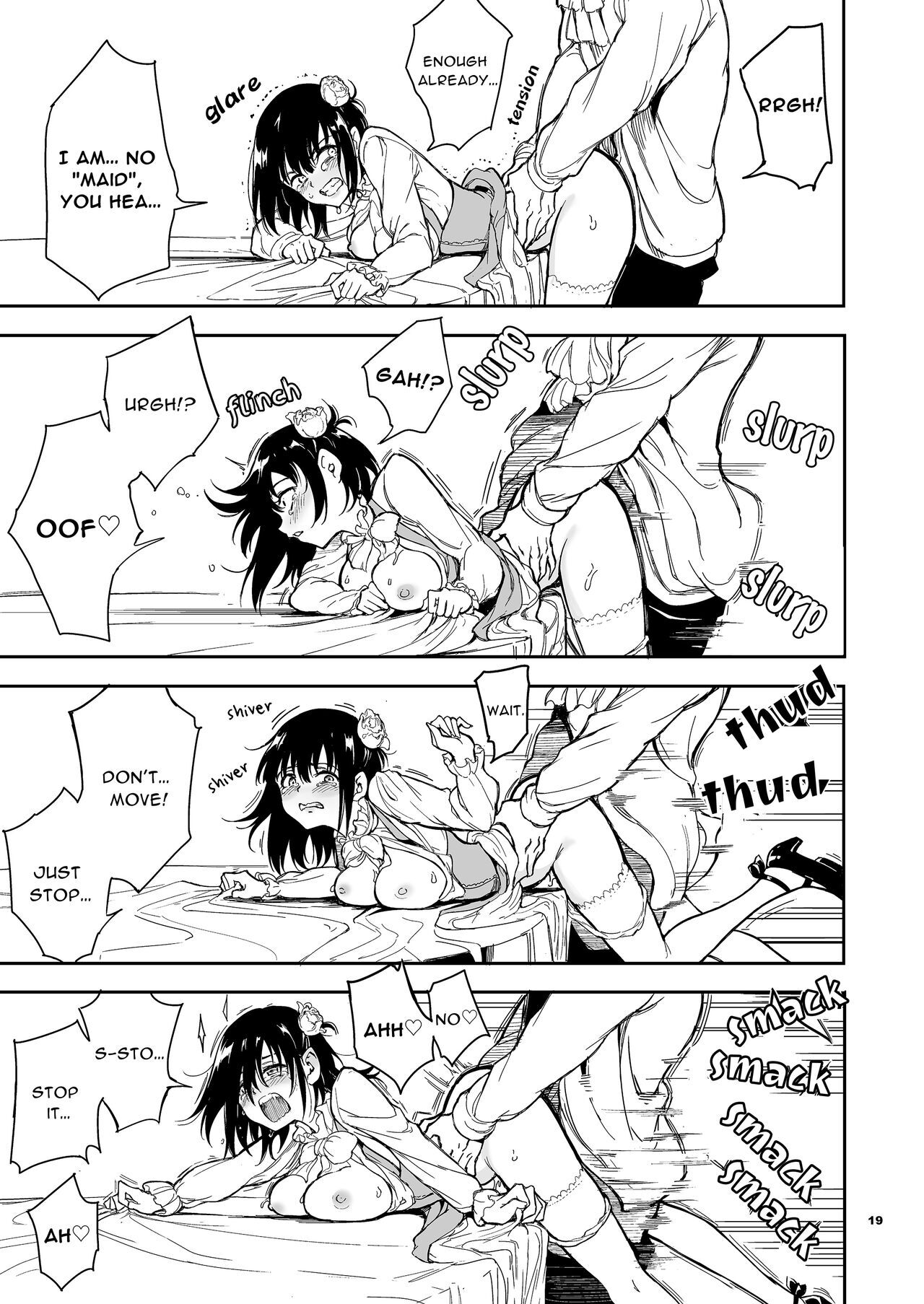 [Kyockcho]Maid Education: Fallen Aristocrat Rurikawa Tsubaki Chapter 5(English) Page 19