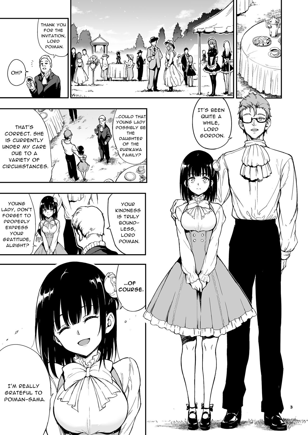 [Kyockcho]Maid Education: Fallen Aristocrat Rurikawa Tsubaki Chapter 5(English) Page 3