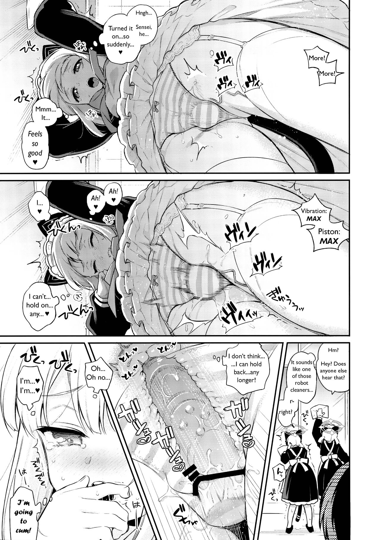 (C103) [K+W (sasachinn)]Sensei, Minna ni wa Naisho Desu yo?(Blue Archive) [English] [YetAnotherTranslator] Page 9