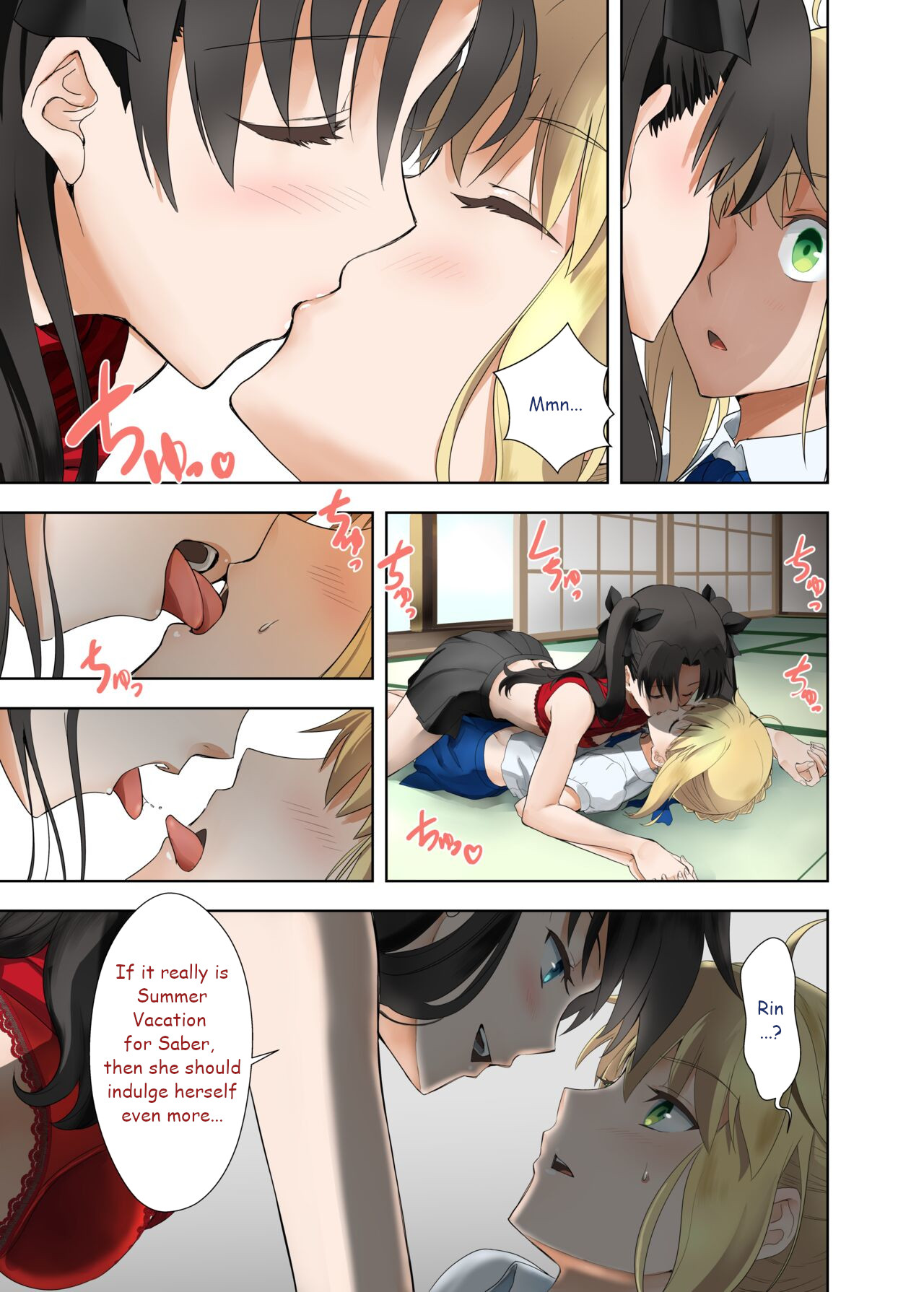 [CRAZY CLOVER CLUB (Kuroha Nue)]Saber no Natsuyasumi(SABER COMPLEX) (Fate/stay night) [English] [Digital] Page 5