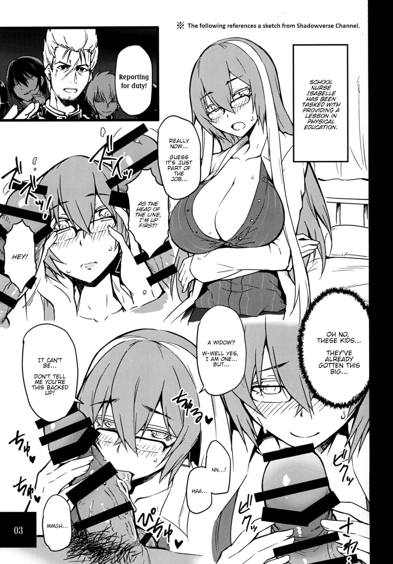 [Mochi-ya (Yonekura)]Isabelle Sensei Verse(Shadowverse) [English] [BigSalad] [Digital] Page 3