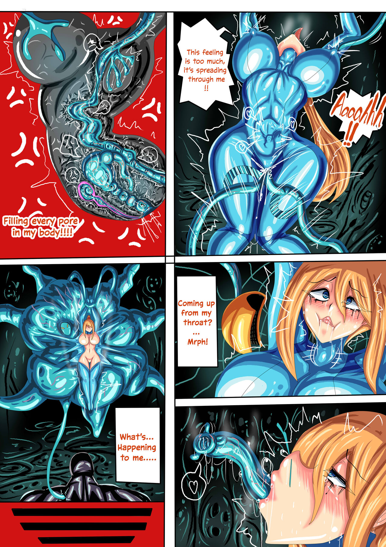 [Jokerkin]Samus Tentacle Comic(Metroid) Page 3