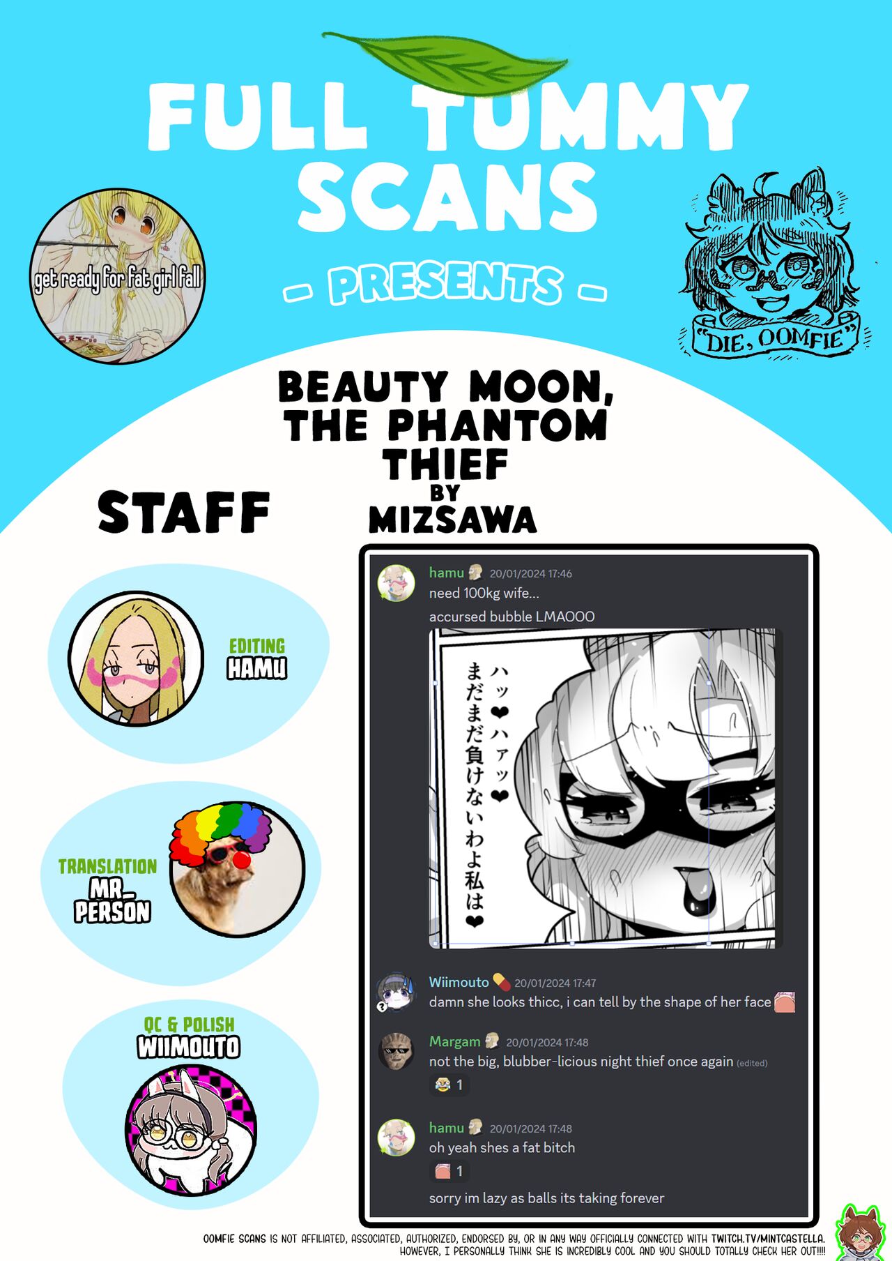 [Mizsawatei (Mizsawa)]Potchari Kaitou Beauty Moon | Beauty Moon, The Plump Phantom Thief[English] [Digital] [full tummy] Page 15