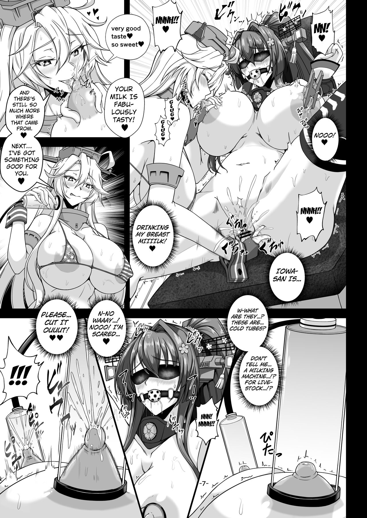 [CocooN (CocooN)]Kemono-kan Yamato & Iowa x Sakunyuu x Juukan | Bestiality Fleet YAMATO & IOWA X MILKING X BESTIALITY(Kantai Collection -KanColle-) [English] [Kuraudo] [Digital] Page 5