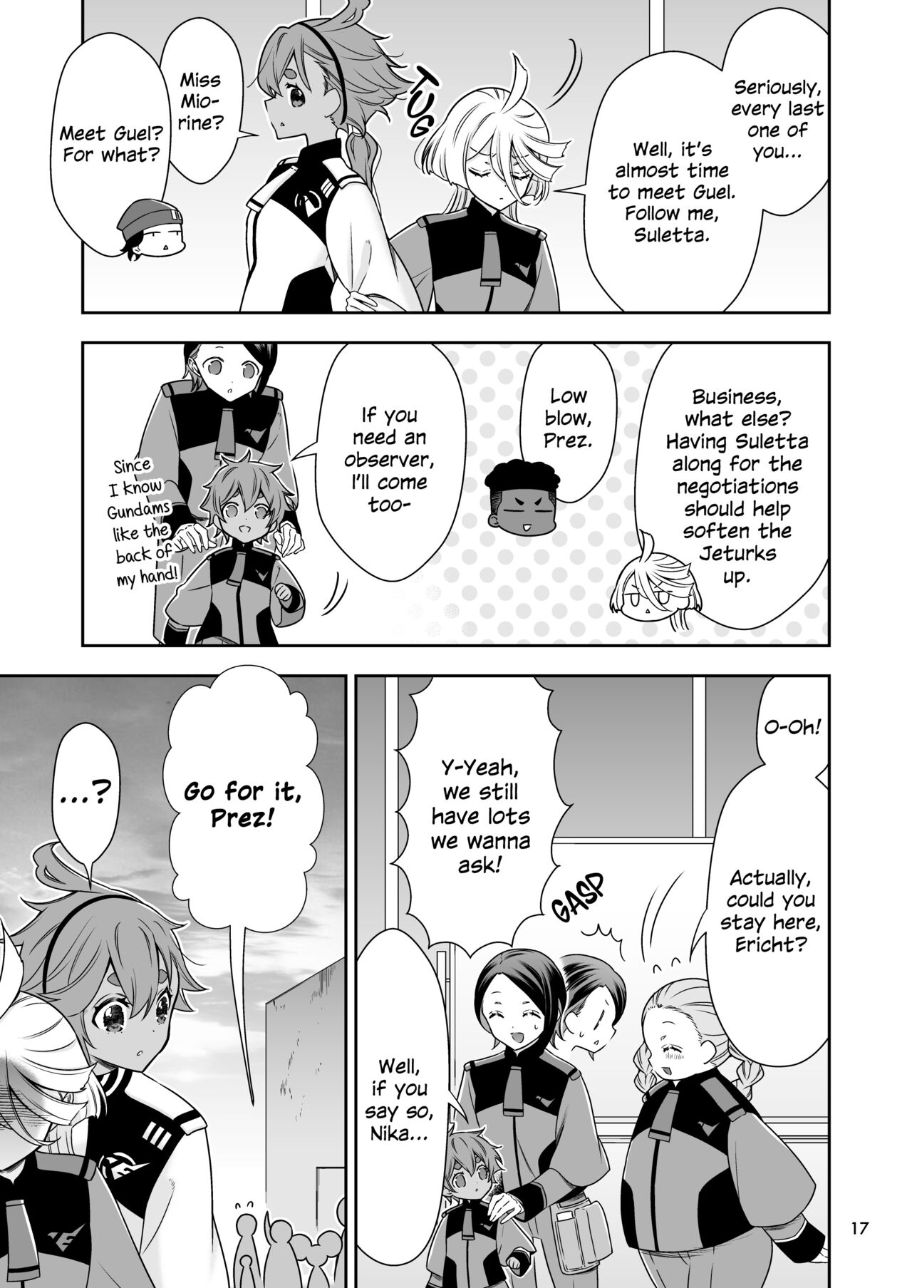 [Waterfall (Takano Saku)]Shiawase na Hibi -if- | Days of Happiness -if-(Mobile Suit Gundam: The Witch from Mercury) [English] [Digital] Page 13
