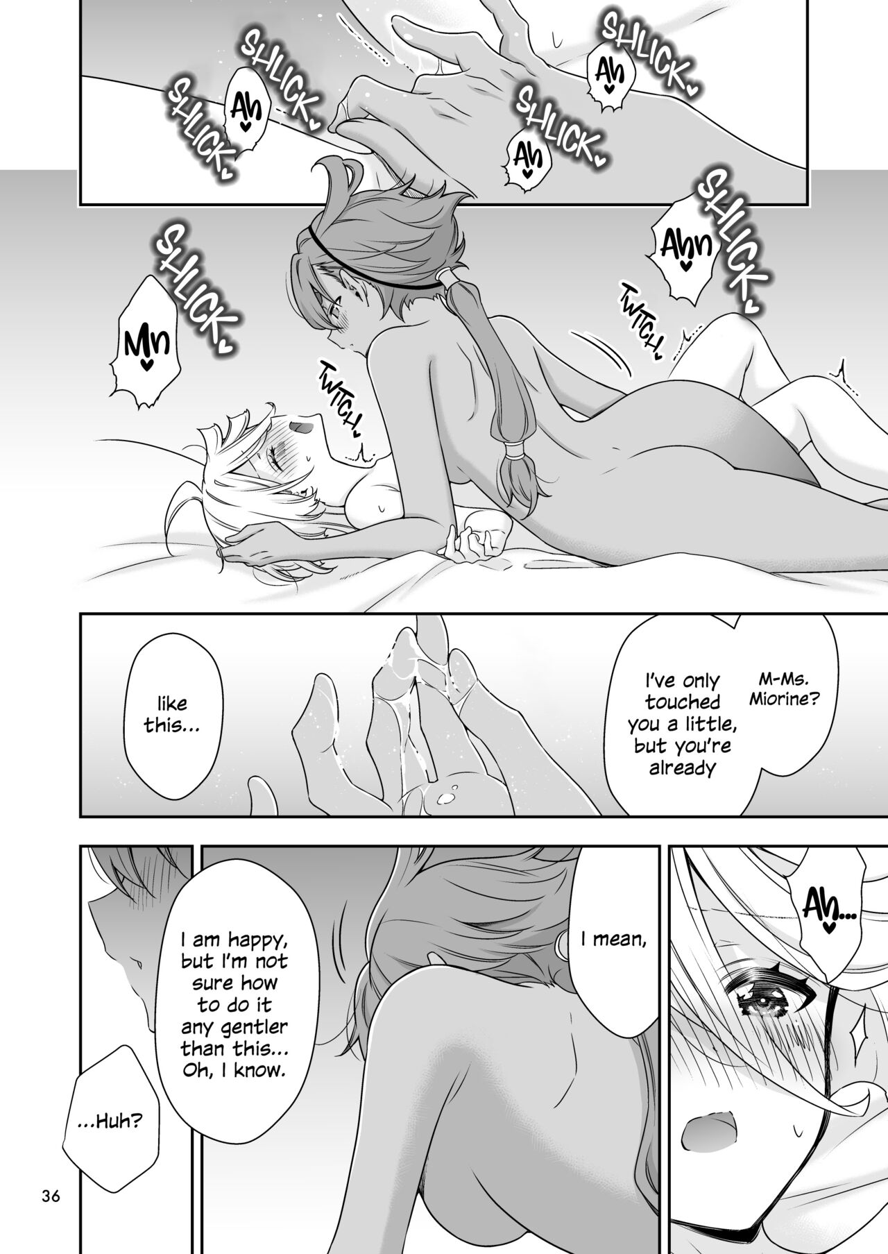 [Waterfall (Takano Saku)]Shiawase na Hibi -if- | Days of Happiness -if-(Mobile Suit Gundam: The Witch from Mercury) [English] [Digital] Page 32