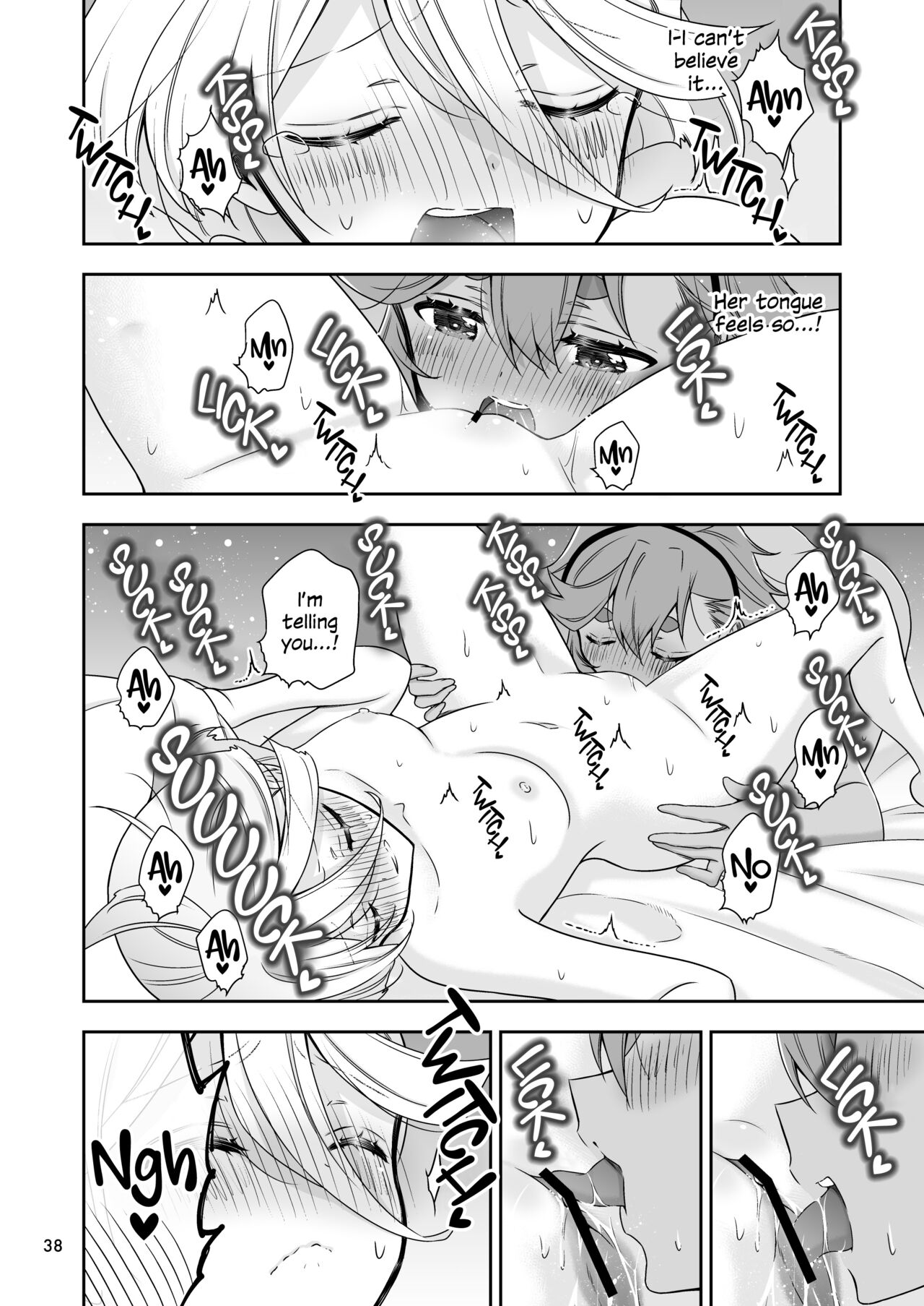 [Waterfall (Takano Saku)]Shiawase na Hibi -if- | Days of Happiness -if-(Mobile Suit Gundam: The Witch from Mercury) [English] [Digital] Page 34