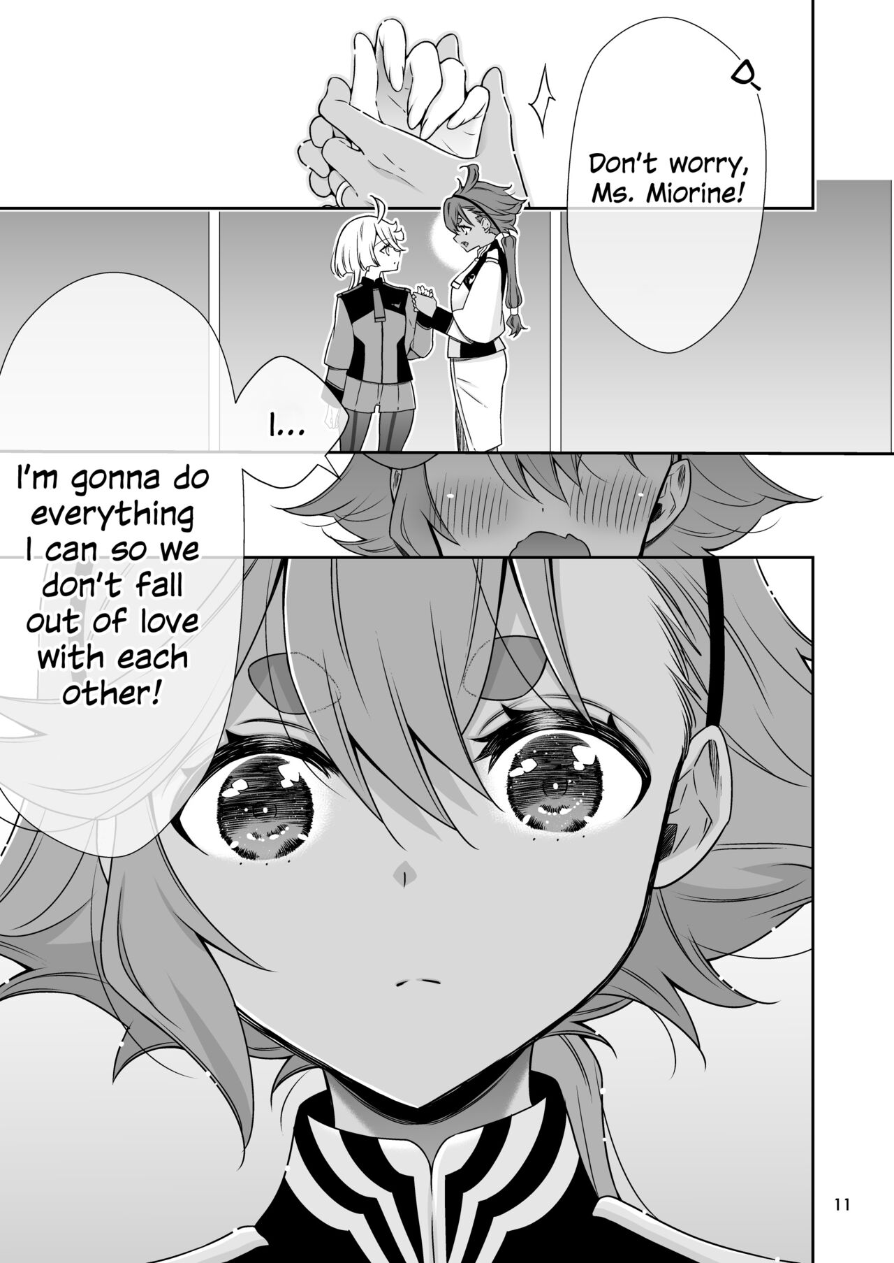 [Waterfall (Takano Saku)]Shiawase na Hibi -if- | Days of Happiness -if-(Mobile Suit Gundam: The Witch from Mercury) [English] [Digital] Page 8