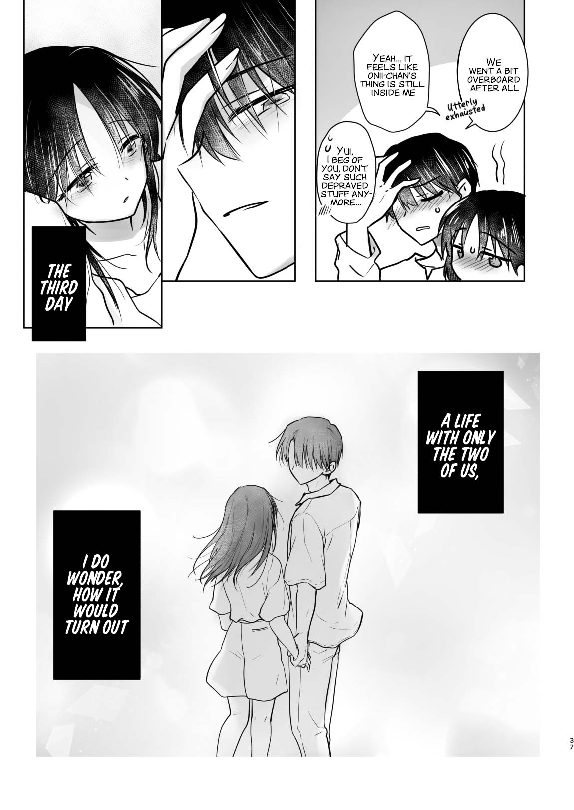 [AquaDrop (Mikami Mika)]Mikkamiban, Kyoudai Futarigurashi[English] [xinsu] [Digital] Page 39