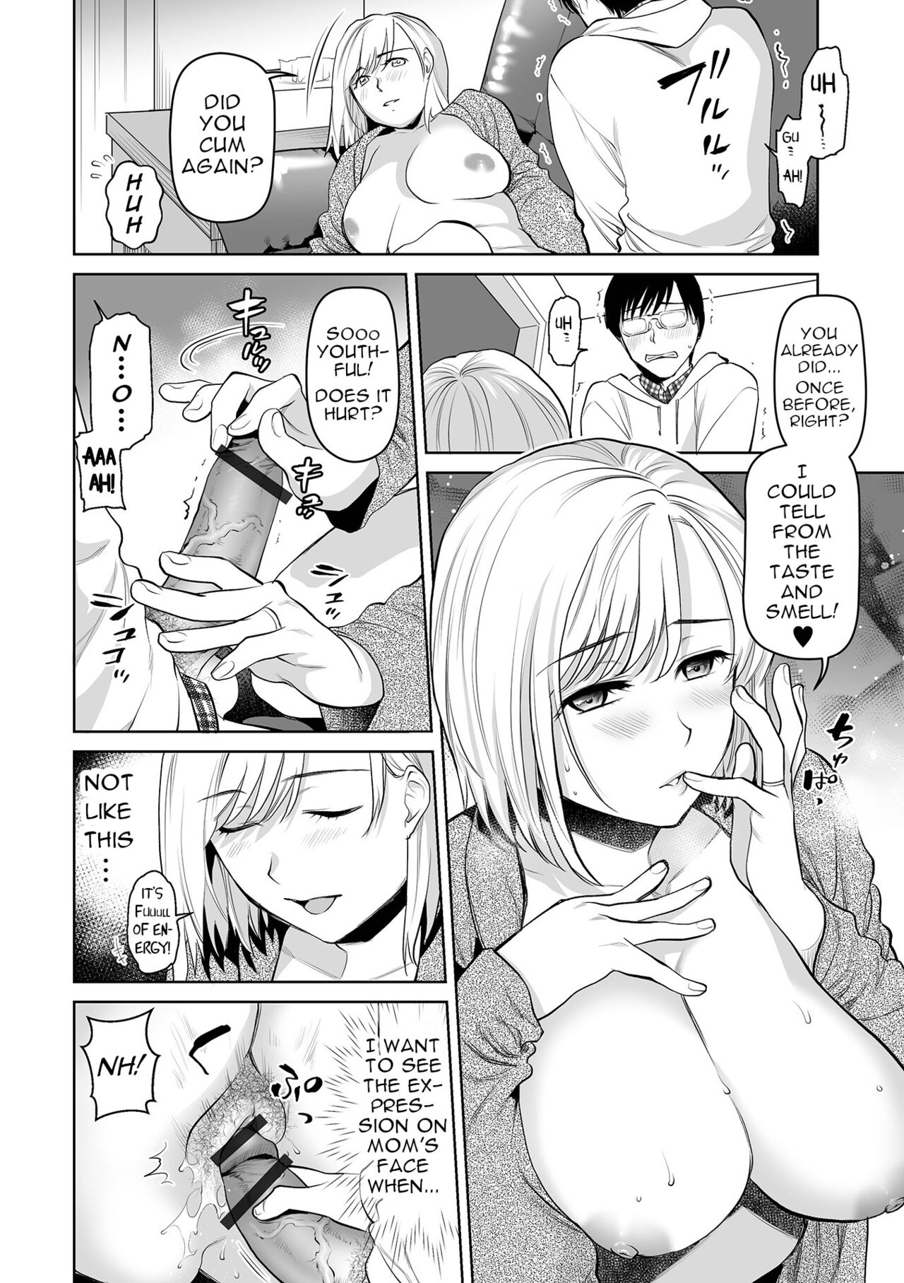 [Ohsaka Minami]Okaa-san to Issho♪ -Hatsujou Boshi- | Cumming Together with Mom♪(Web Comic Toutetsu Vol. 97) [English] [menospeaknihongo] Page 14
