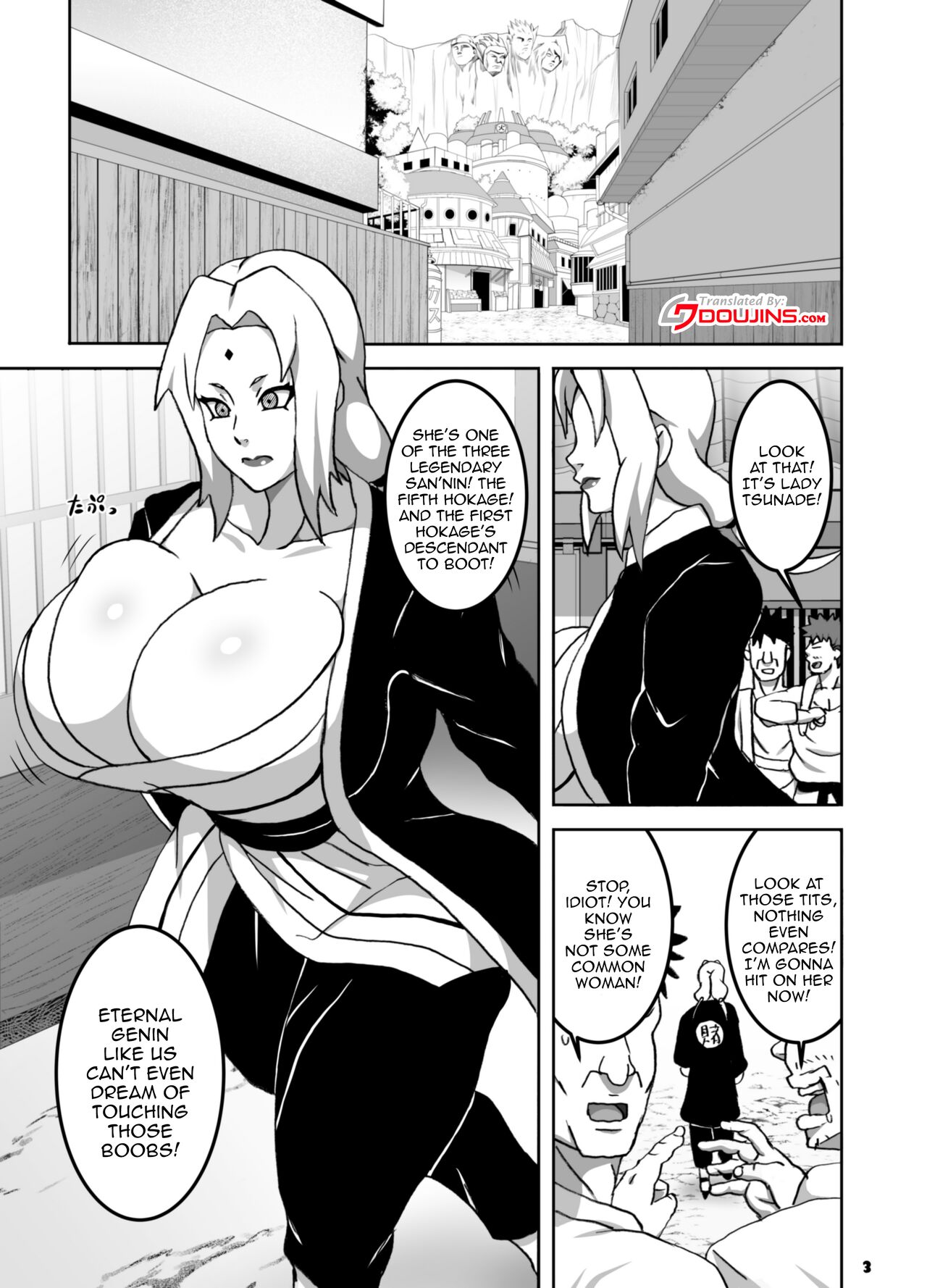 [NARUHO-Dou (Naruhodo)]ToroTsuna Hokage Horegusuri no Nan no Maki(Naruto) [Digital] [English] [Doujins.com] Page 4