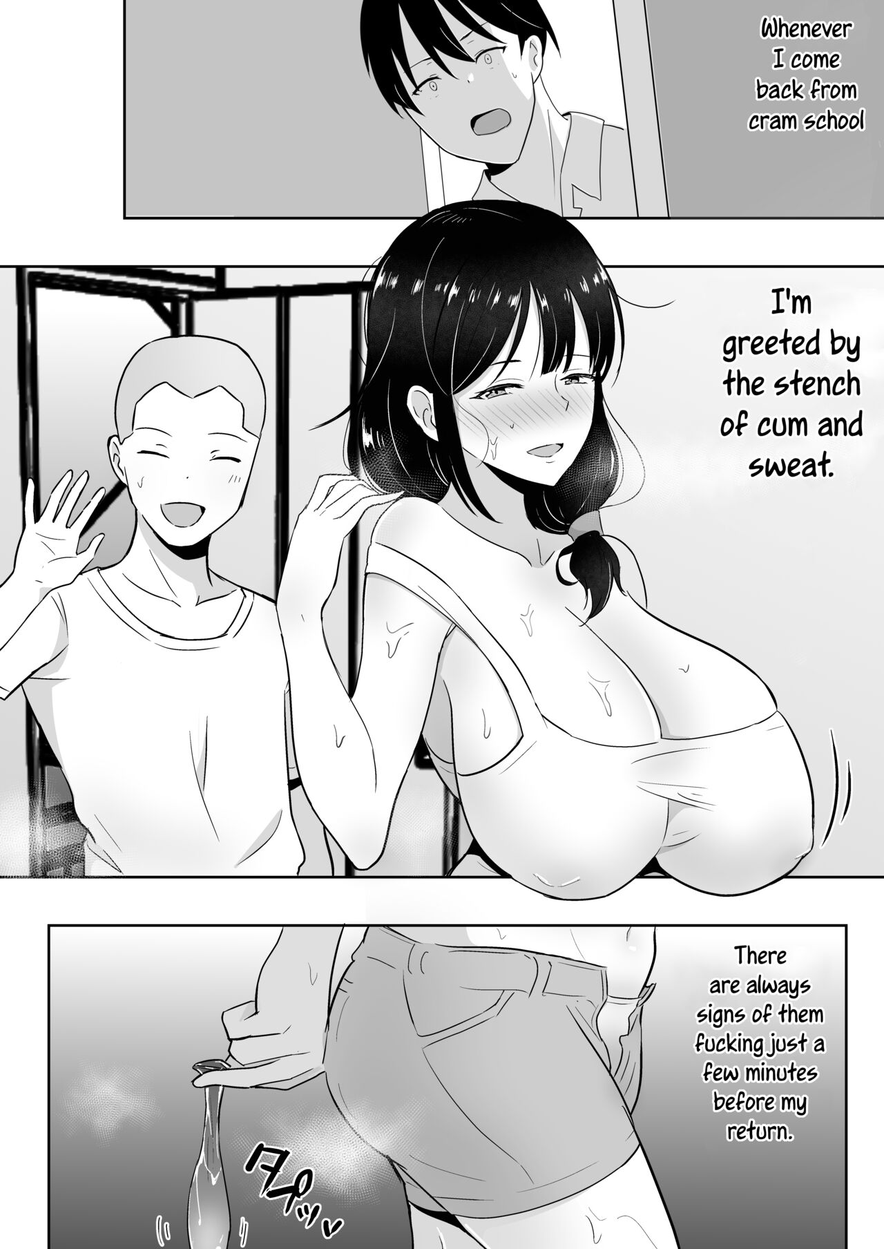 [tarobaumu]TomoKano Kaa-chan 3 ~Daisuki na Hahaoya ga Akuyuu Chinpo ni Haramu made~[English] [joobuspaidatr] Page 12