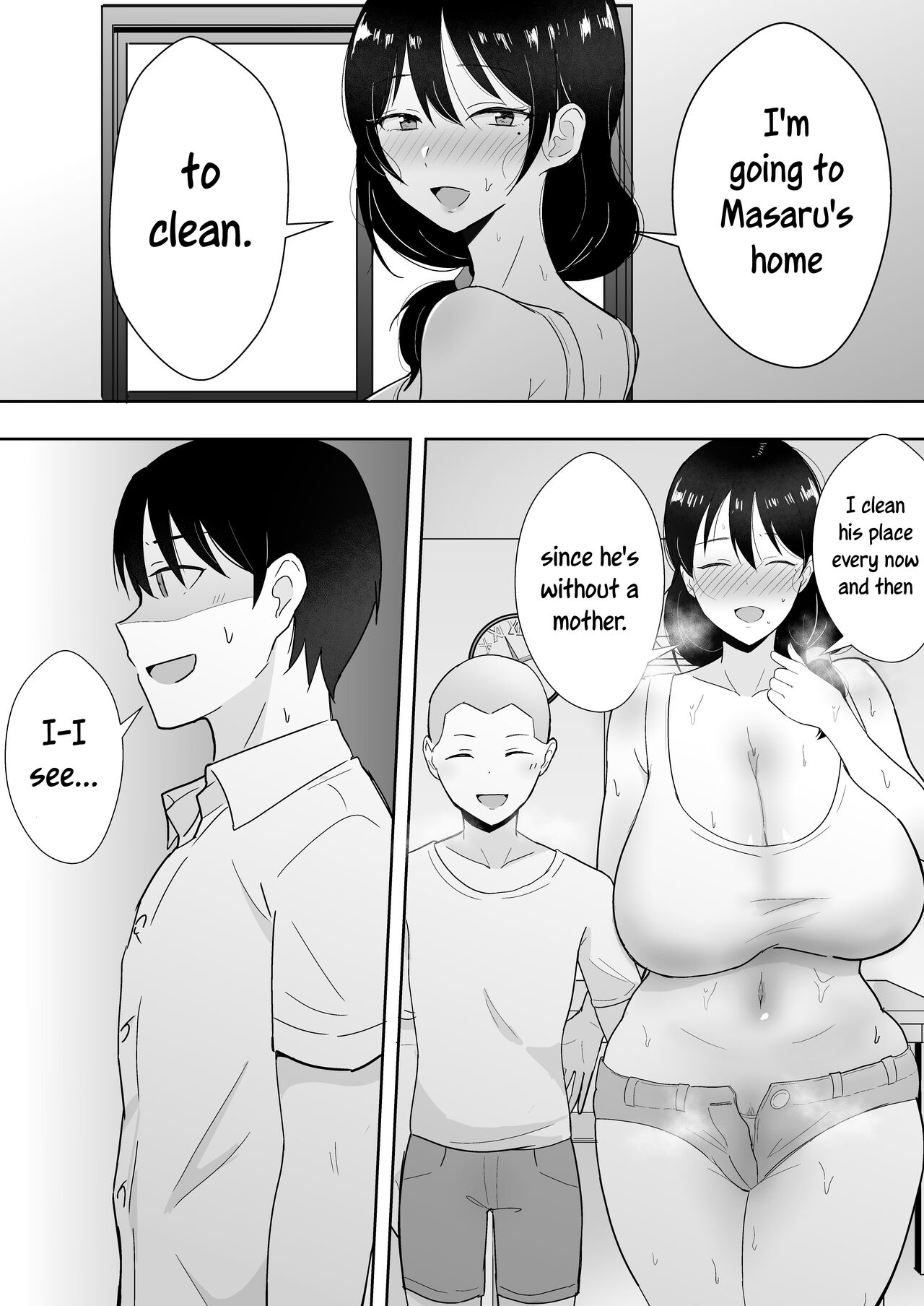 [tarobaumu]TomoKano Kaa-chan 3 ~Daisuki na Hahaoya ga Akuyuu Chinpo ni Haramu made~[English] [joobuspaidatr] Page 14