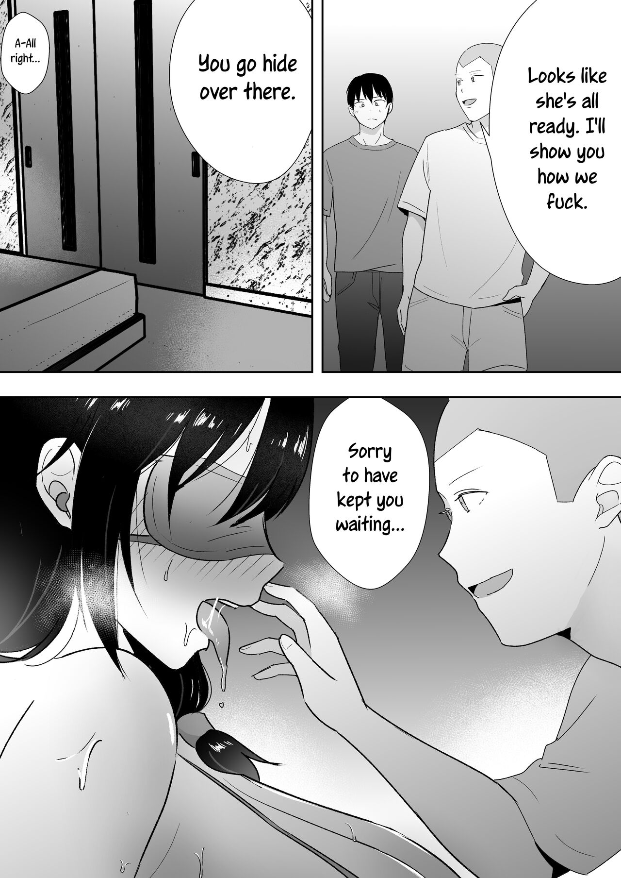 [tarobaumu]TomoKano Kaa-chan 3 ~Daisuki na Hahaoya ga Akuyuu Chinpo ni Haramu made~[English] [joobuspaidatr] Page 40