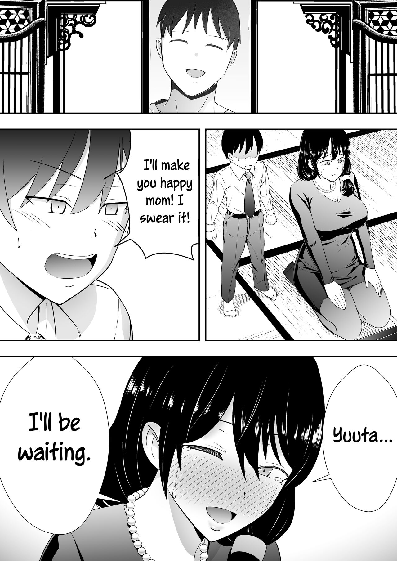 [Tarobaum]Tomokano Kaa-chan Soushuuhen Kakiorishi Manga[Shiori Mama Body Hara Namaecchi Hen] [English] [joobuspaidatr] Page 26