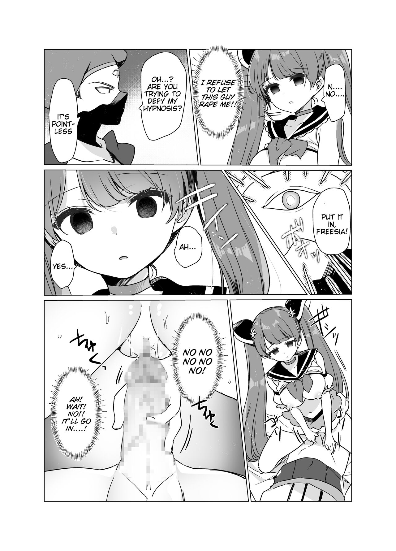 [uniuni (Kisukekun)]Mahou Shoujo VS Saimin Kyoujin[English] [Tigoris Translates] Page 16