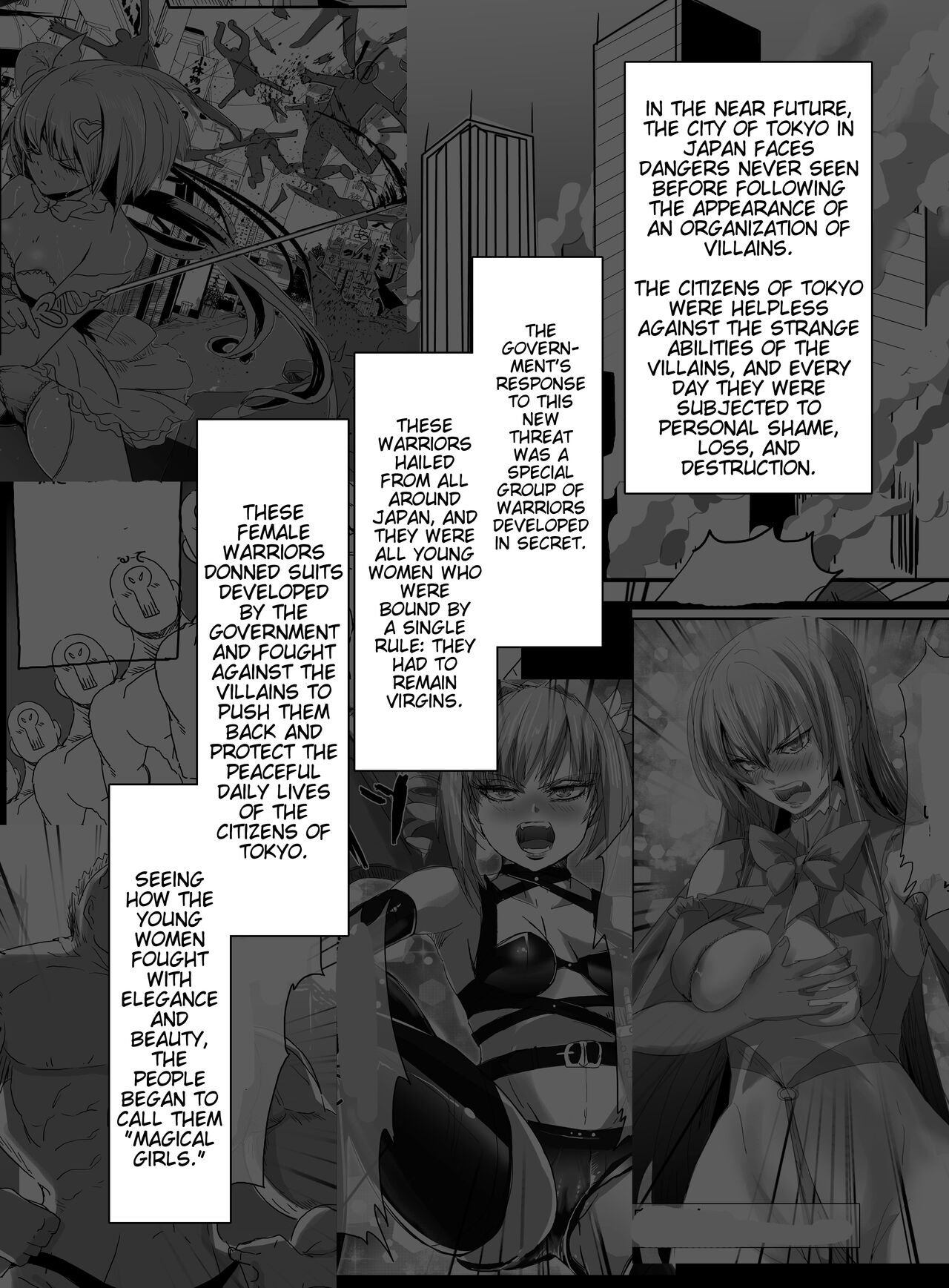 [uniuni (Kisukekun)]Mahou Shoujo VS Saimin Kyoujin[English] [Tigoris Translates] Page 2