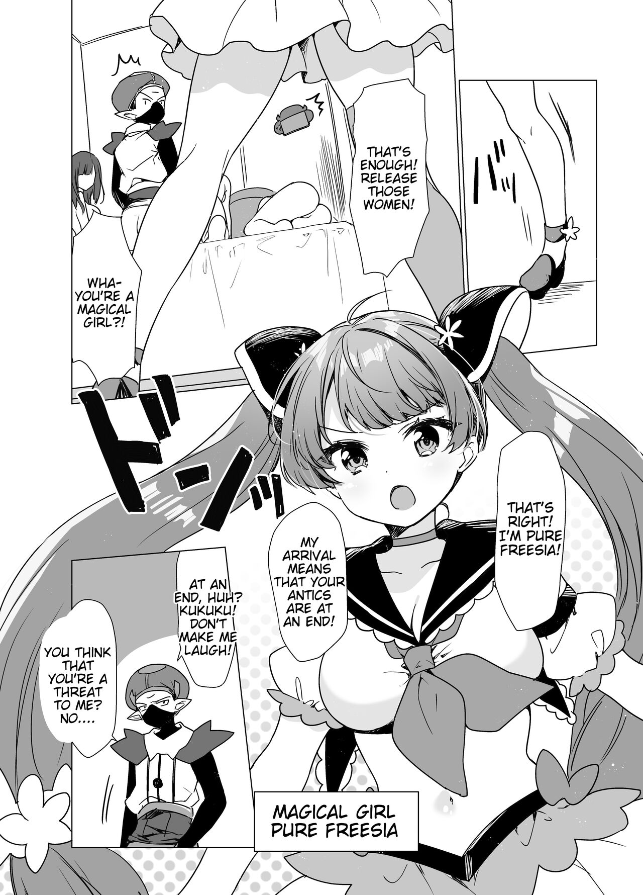 [uniuni (Kisukekun)]Mahou Shoujo VS Saimin Kyoujin[English] [Tigoris Translates] Page 5