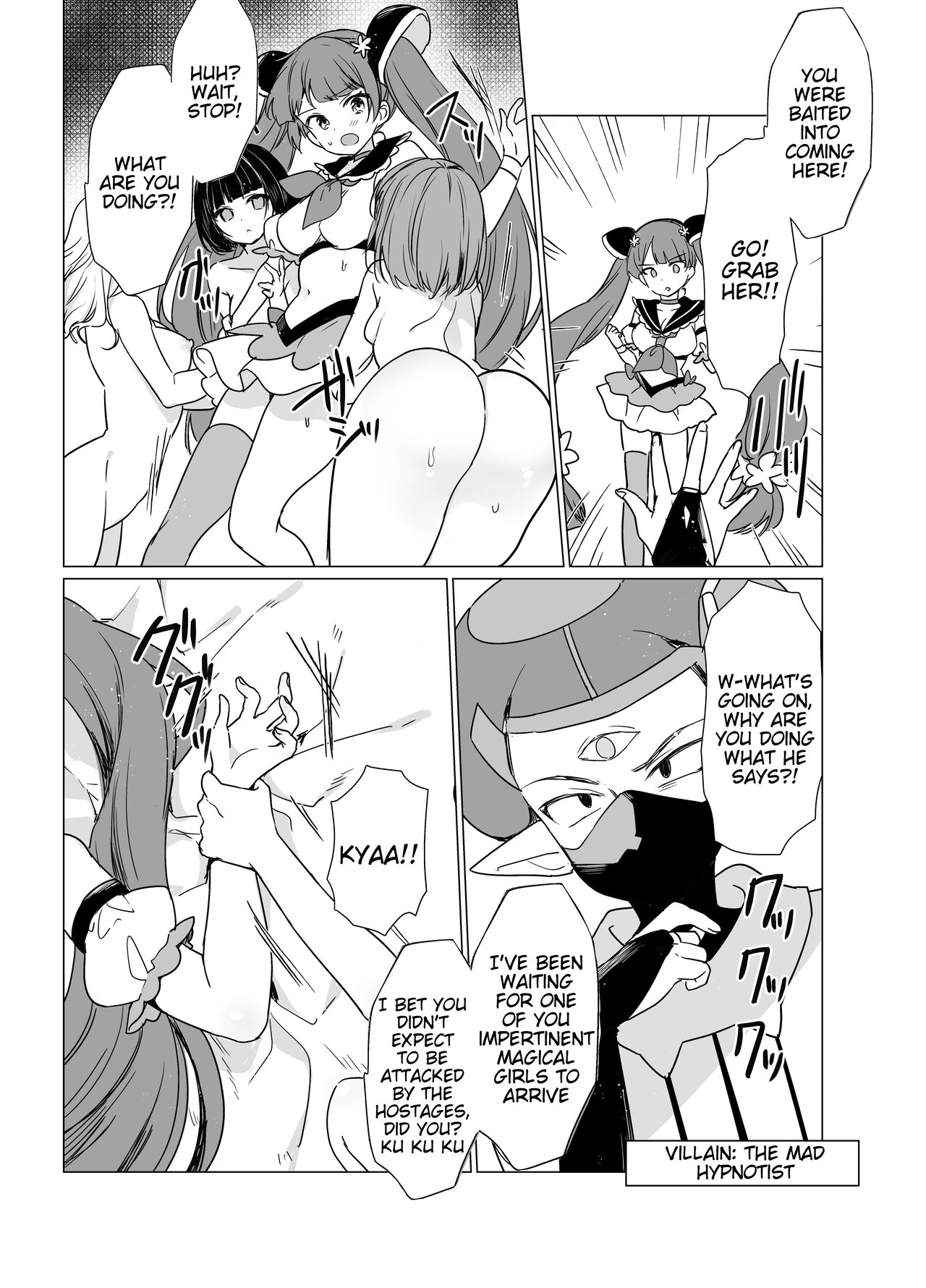 [uniuni (Kisukekun)]Mahou Shoujo VS Saimin Kyoujin[English] [Tigoris Translates] Page 6