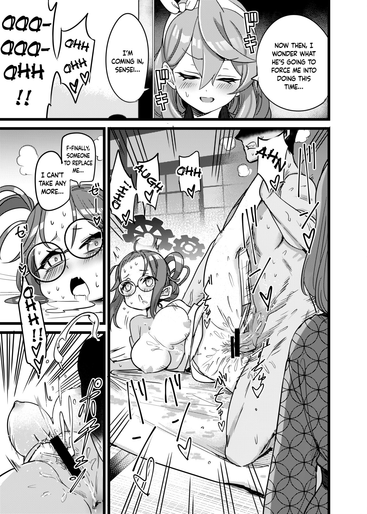 [Hannari Ashigaru (pizzasi)]Yukemuri Biyaku Jiken!! Tatakae!! SEX Avengers!! | The Hot Springs Aphrodisiac Incident! Fight on, SEX Avengers!!(Blue Archive) [English] [Douzo Lad Translations] [Digital] Page 16