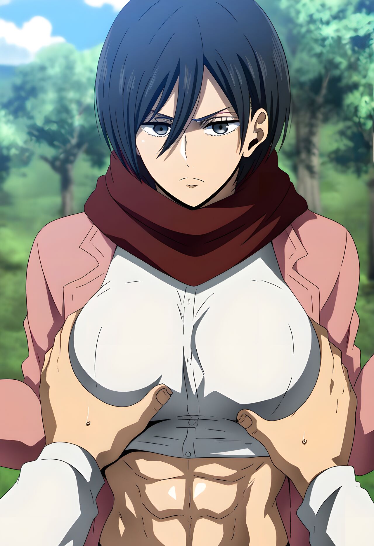 [AINIPAI]Mikasa Ackerman NTR(Shingeki no Kyojin) [AI Generated] Page 4