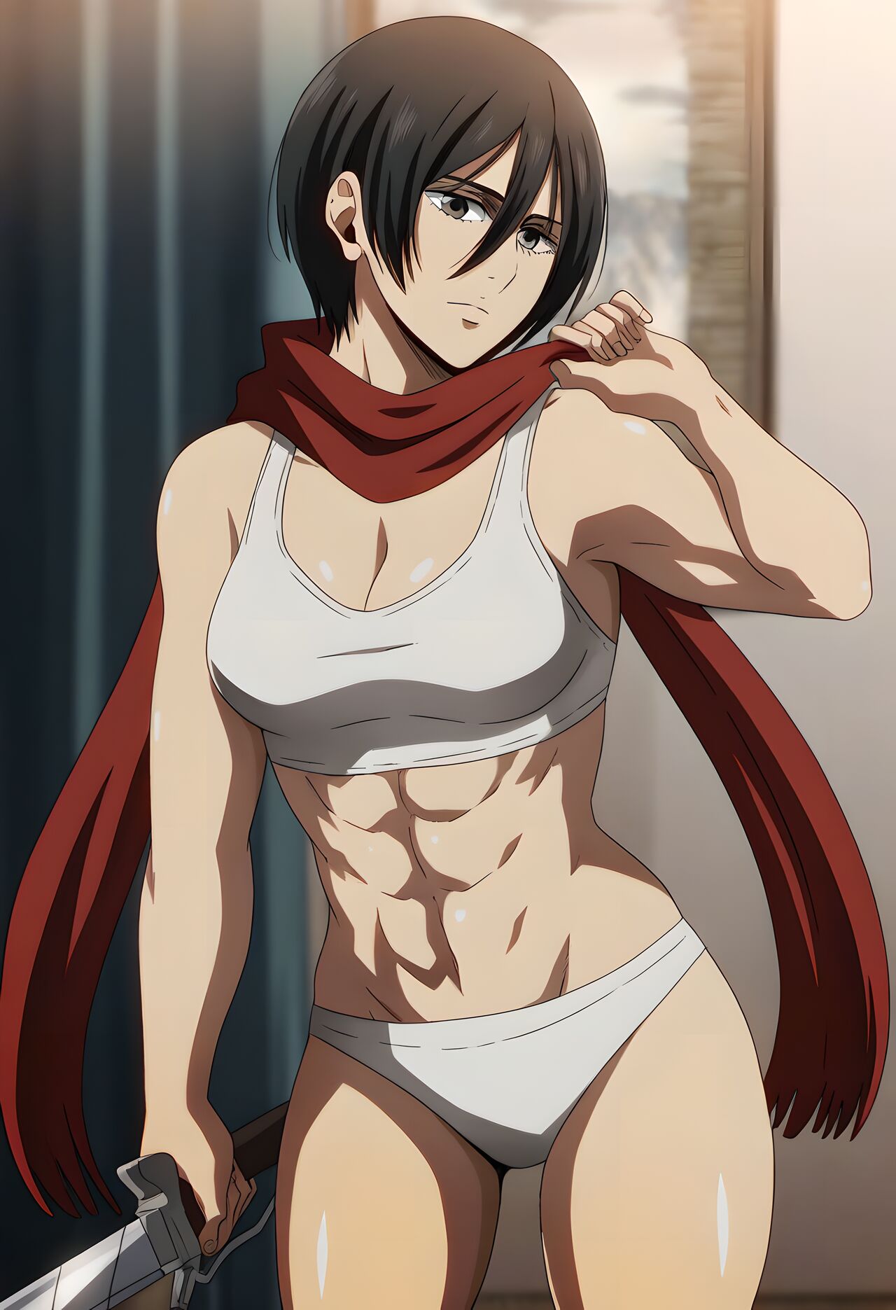 [AINIPAI]Mikasa Ackerman NTR(Shingeki no Kyojin) [AI Generated] Page 5