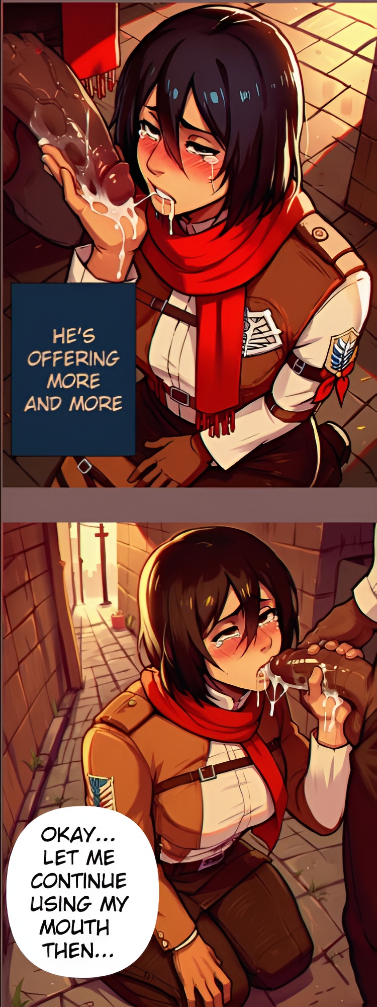 [The_Charlotte]Mikasa Debauched Life(Shingeki no Kyojin) Page 14