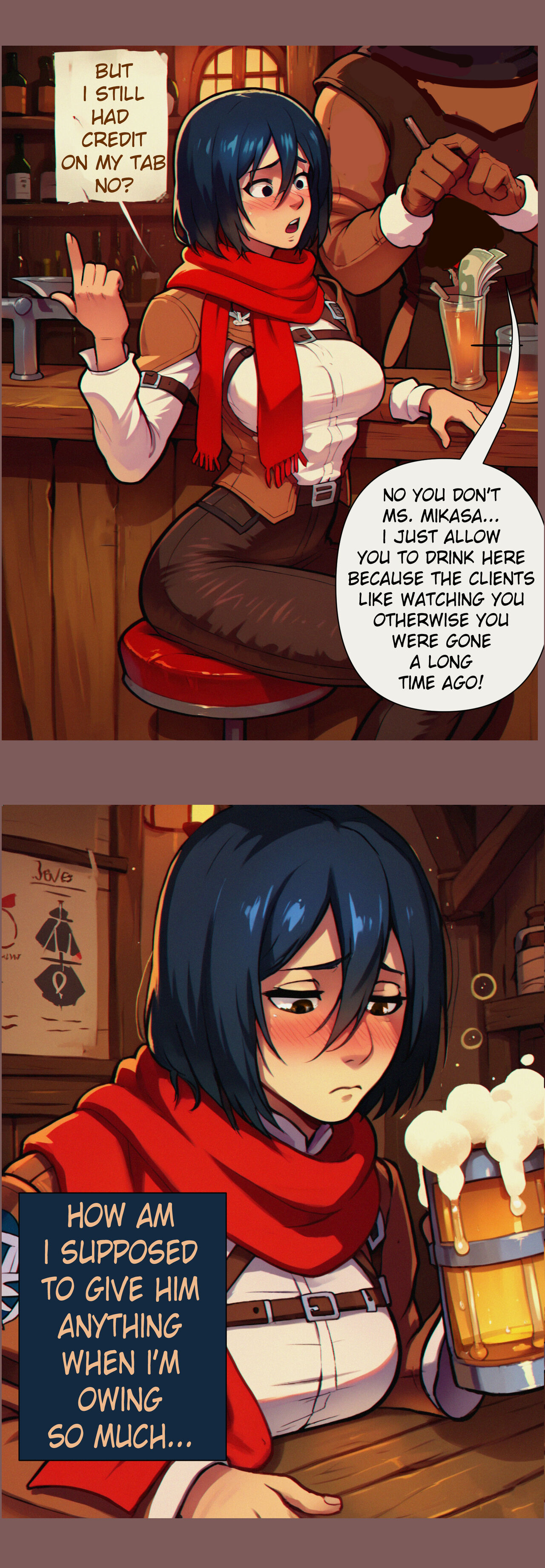 [The_Charlotte]Mikasa Debauched Life(Shingeki no Kyojin) Page 2