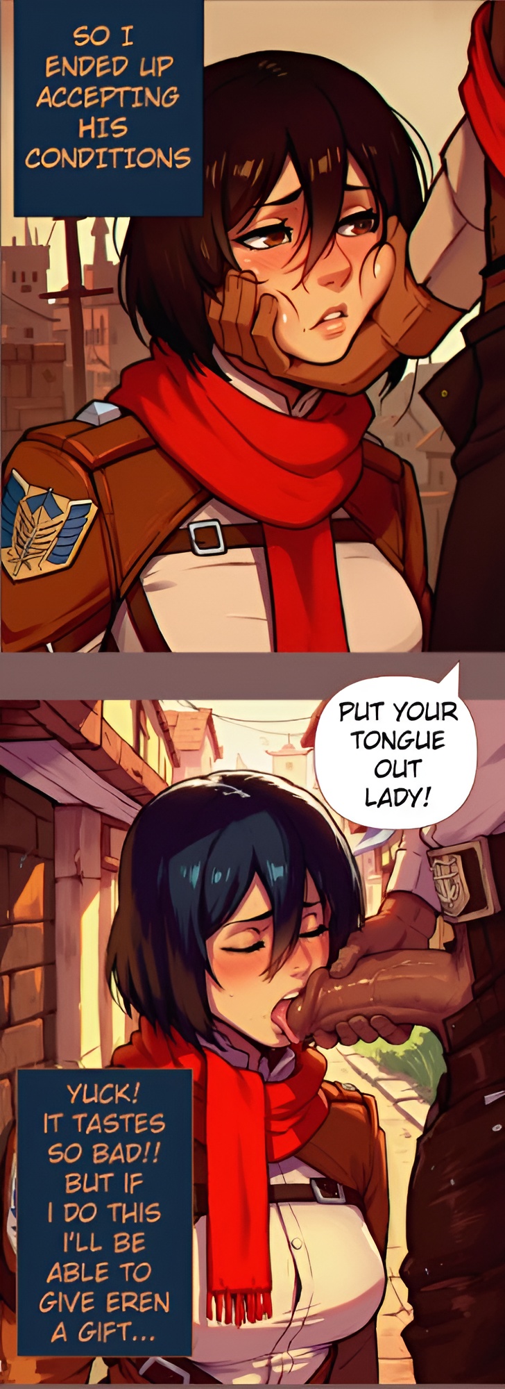 [The_Charlotte]Mikasa Debauched Life(Shingeki no Kyojin) Page 9