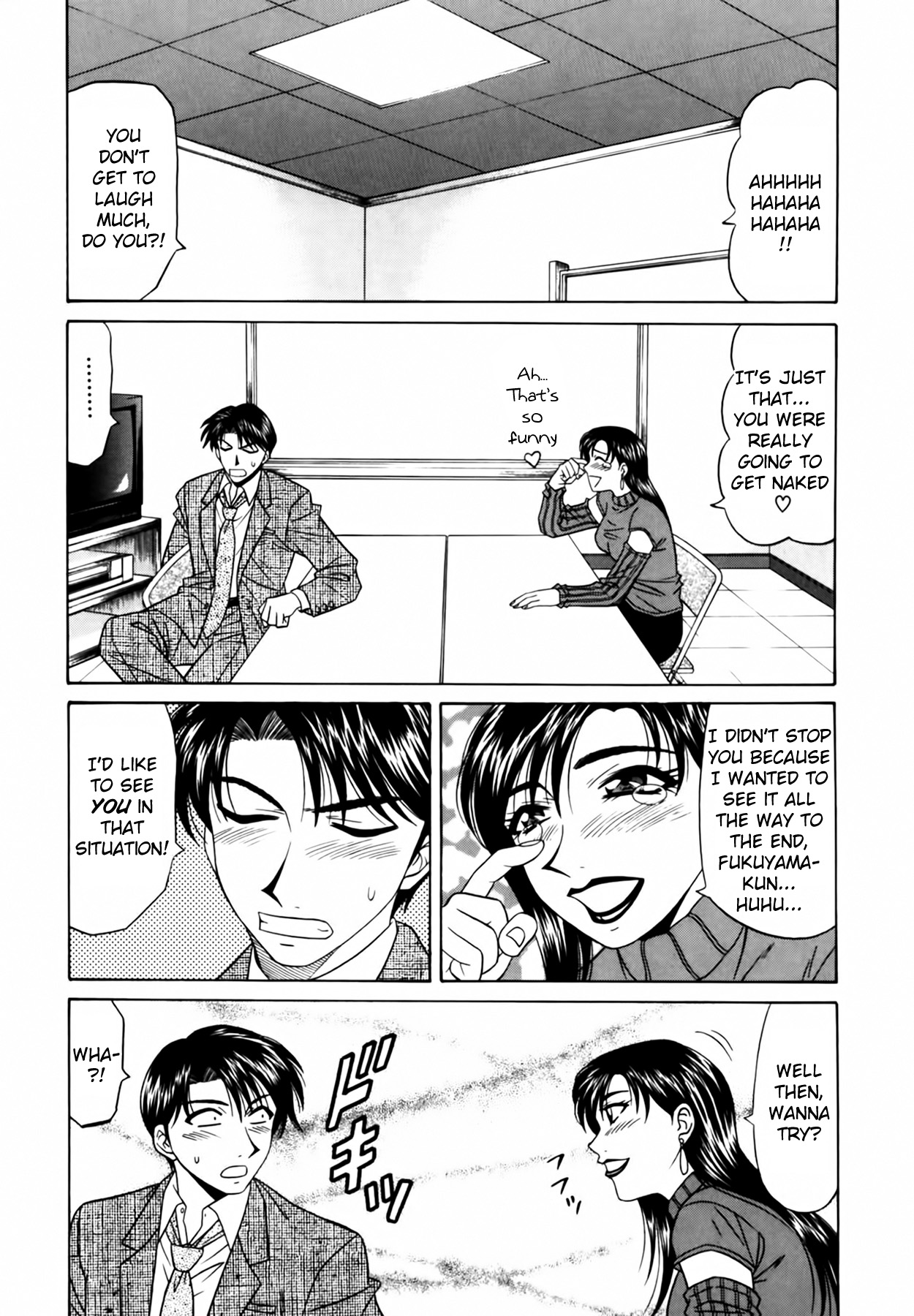 [Ozaki Akira]Caster Natsume Reiko no Yuuwaku Vol. 1[English] Page 119