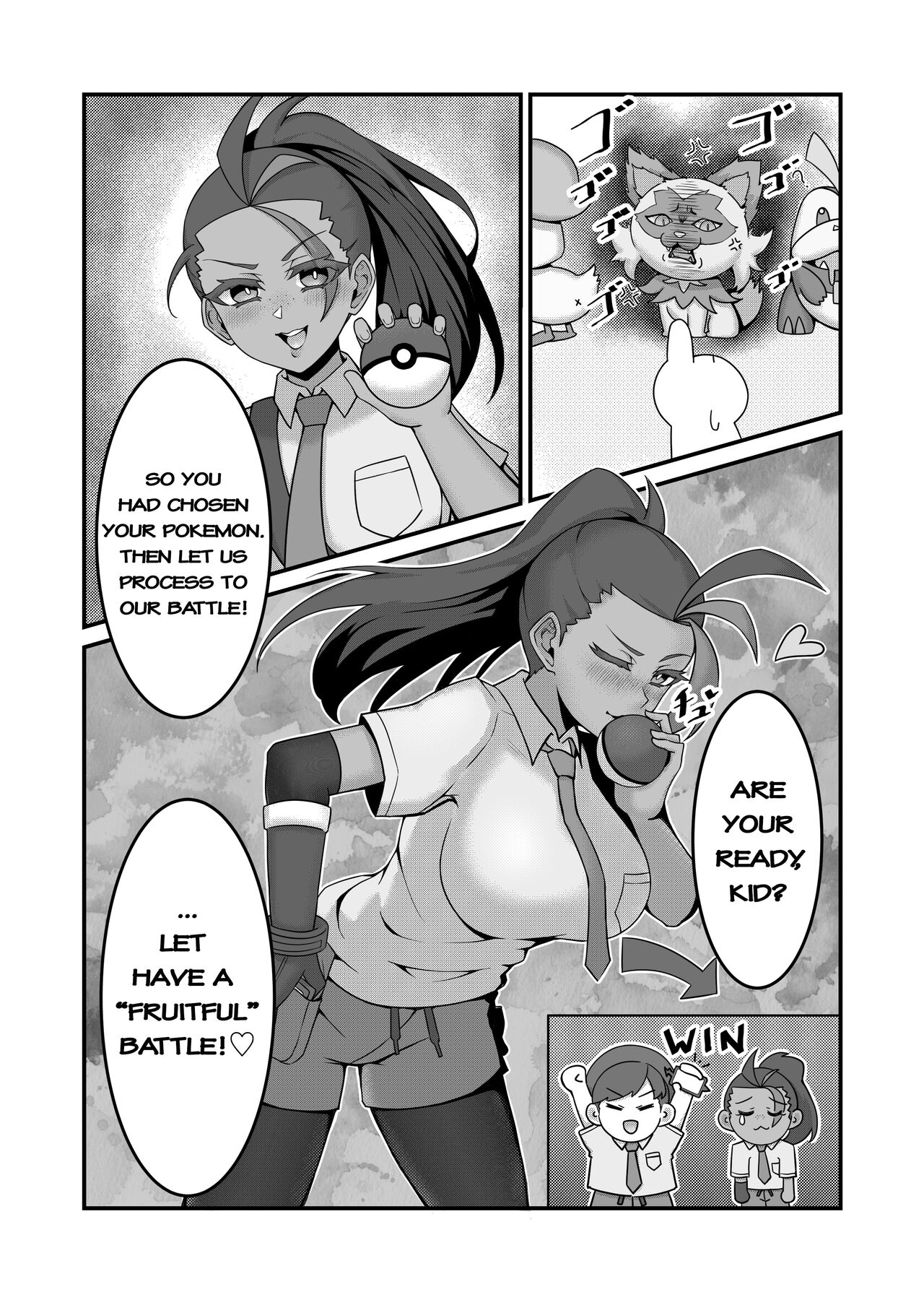 [KuQ]Sex after Versus - Kaede ①(Pokémon Scarlet and Violet)[English] Page 4