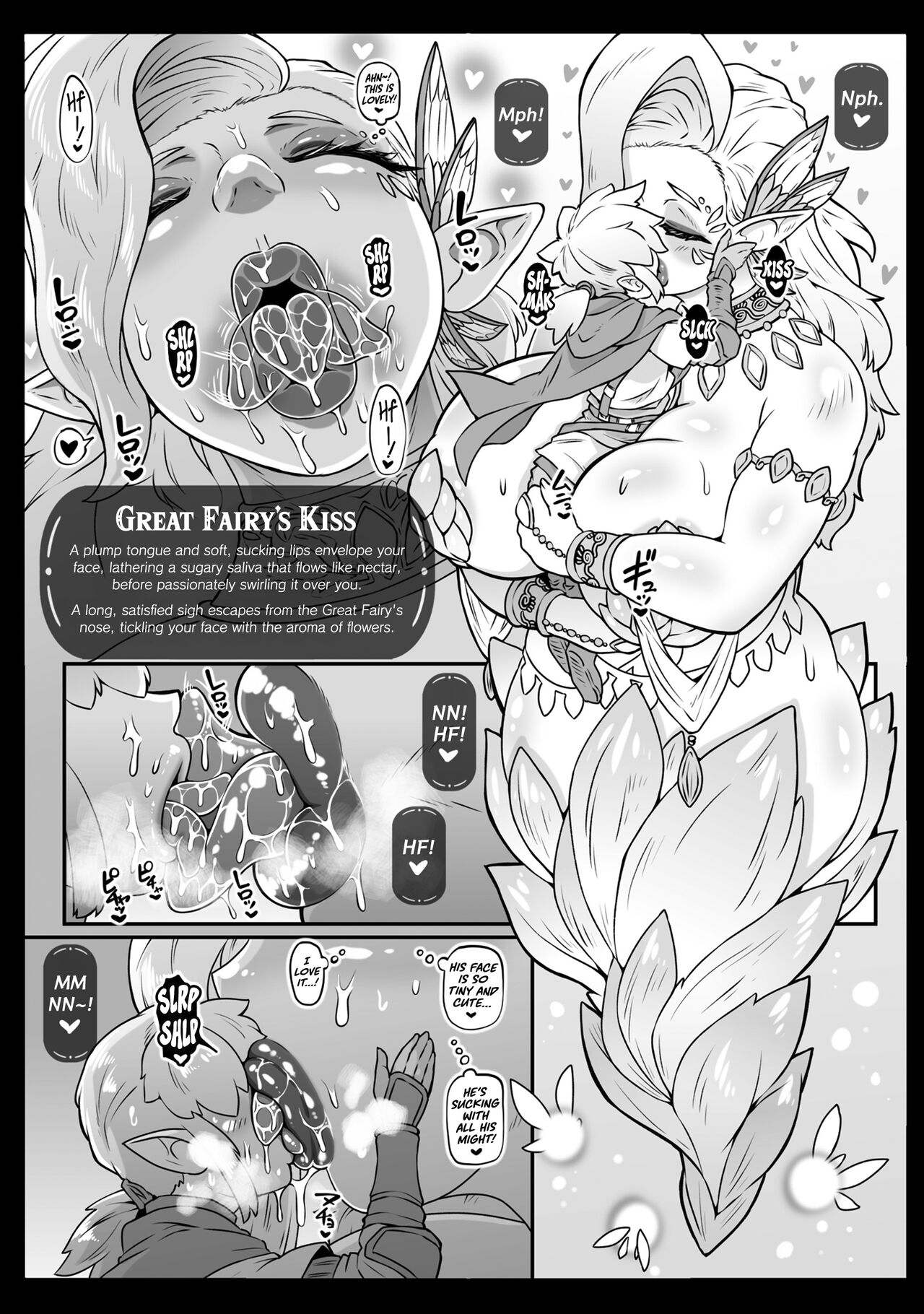 [Whitish Blacker (Andojing)]Daiyousei-sama no Densetsuteki na Tokunou Gohoushi | A Legendary Blessing From The Great Fairy(The Legend of Zelda: Tears of the Kingdom) [English] [Digital] Page 8