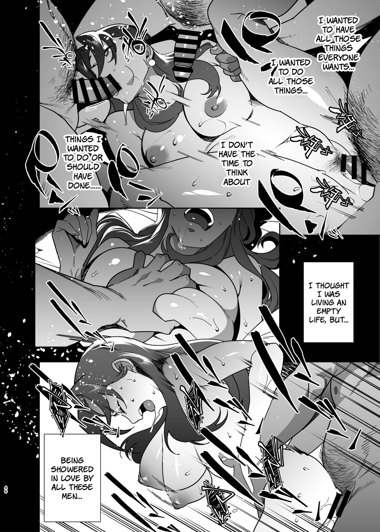 [Ojopie Sentimental (Ojo)]Hitozuma Pet | Married Woman Pet ~A Married Woman That Becomes Addicted to Sugar-Daddy Sex And Becomes A Pet For Men With Her Husband’s Approval~ Part 2[English] [The People With No Name] Page 46