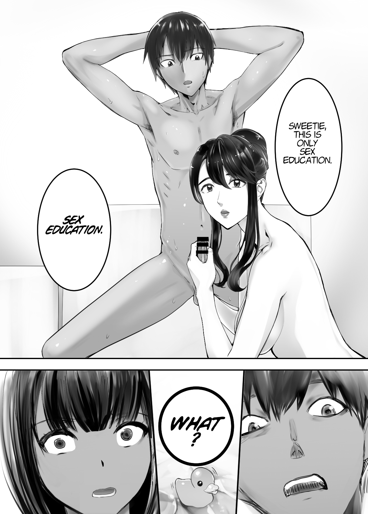[Pink Sakuhin Okiba (Pink Taro)]Osananajimi ga Mama to Yatte Imasu. 7 | My Childhood Friend is Doing It with My Mom. 7[English] Page 4